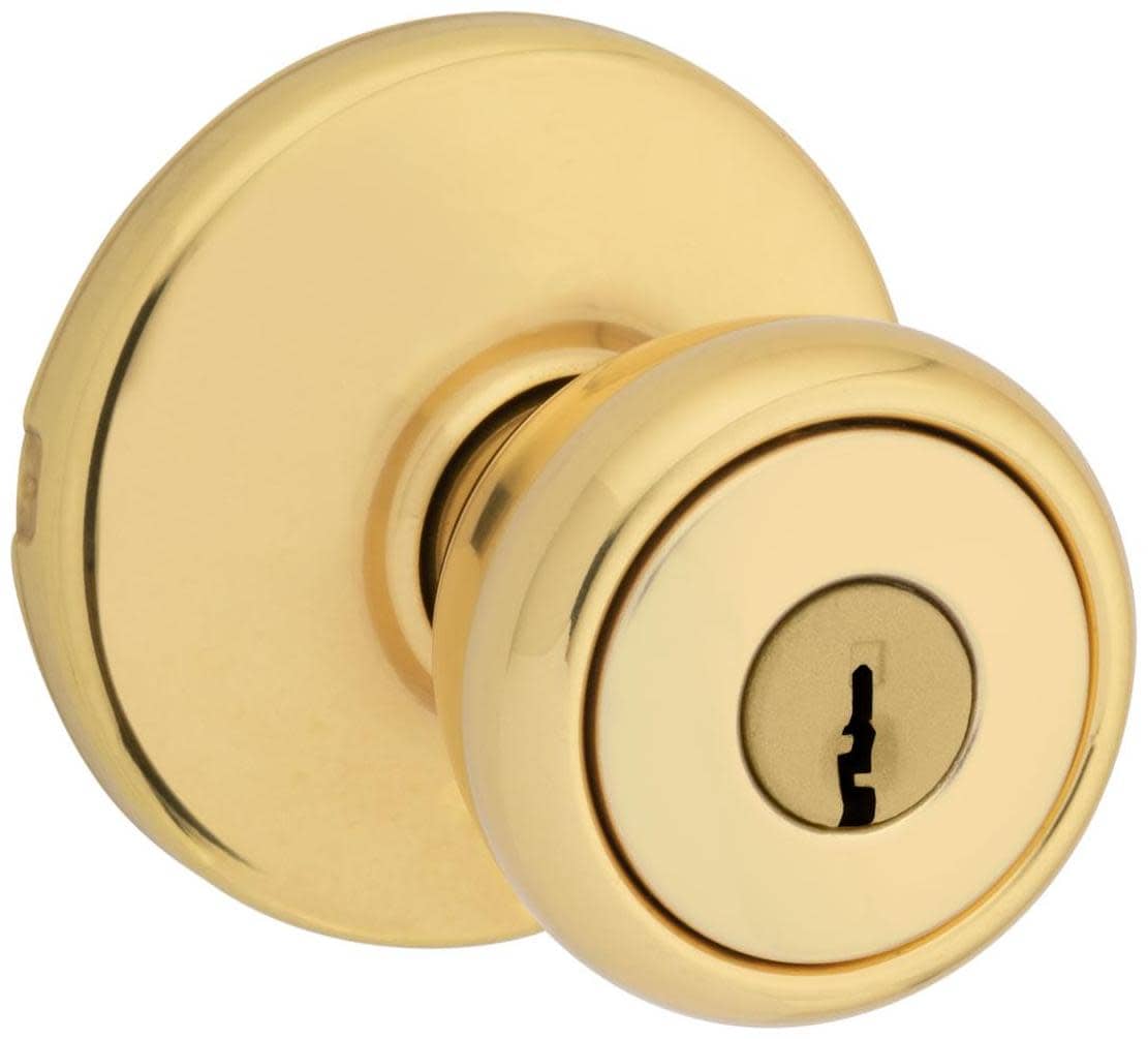 Kwikset 400T Security Series Tylo Single Cylinder Keyed Entry Door Knobset #400T-3