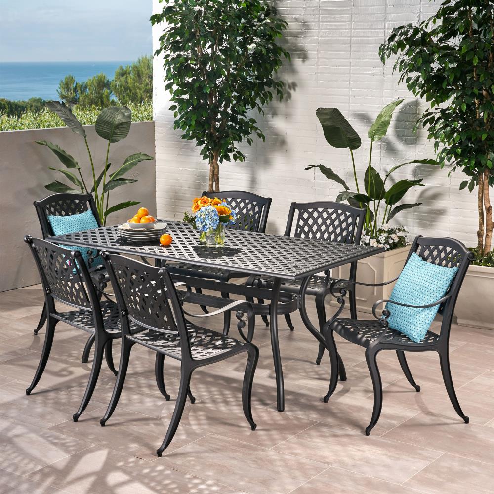 cayman 7 piece patio dining set