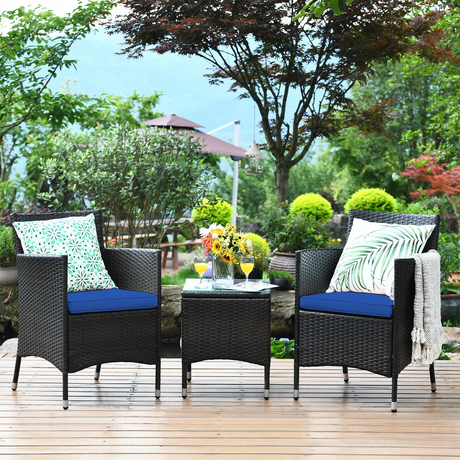 WELLFOR OUJ63850NY Patio-Conversation-Sets - View #8