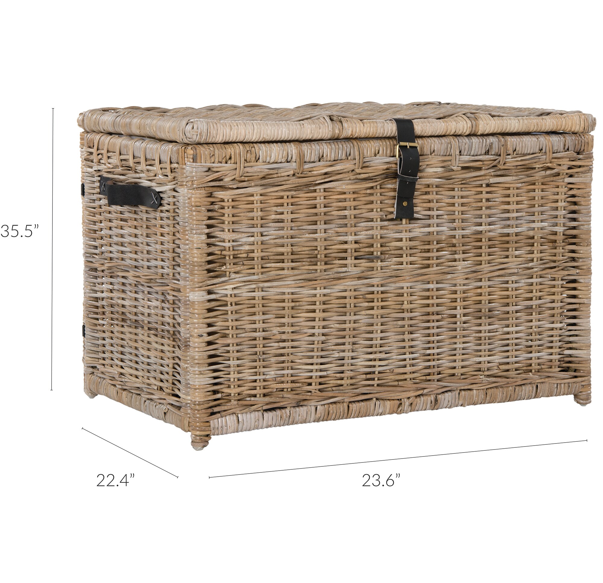 Handmade Rattan Small Storage Box Basketry with Lid for Bulk