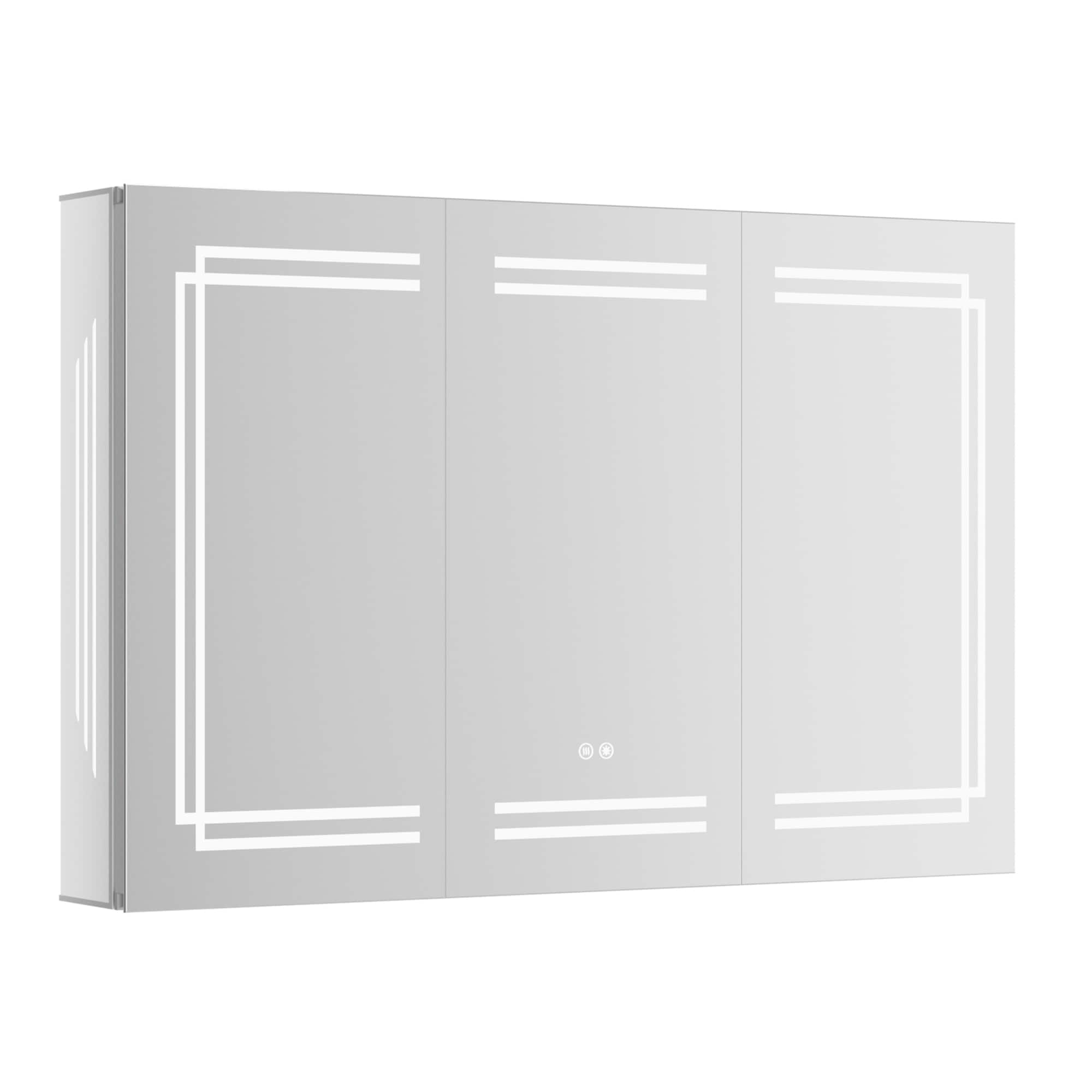 Keonjinn LW-JG-ZCG-12181SI Bathroom-Medicine-Cabinets - View #14