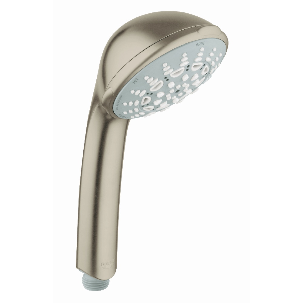 GROHE Relexa Brushed Nickel Handheld Shower 2.5GPM (9.5LPM) in the