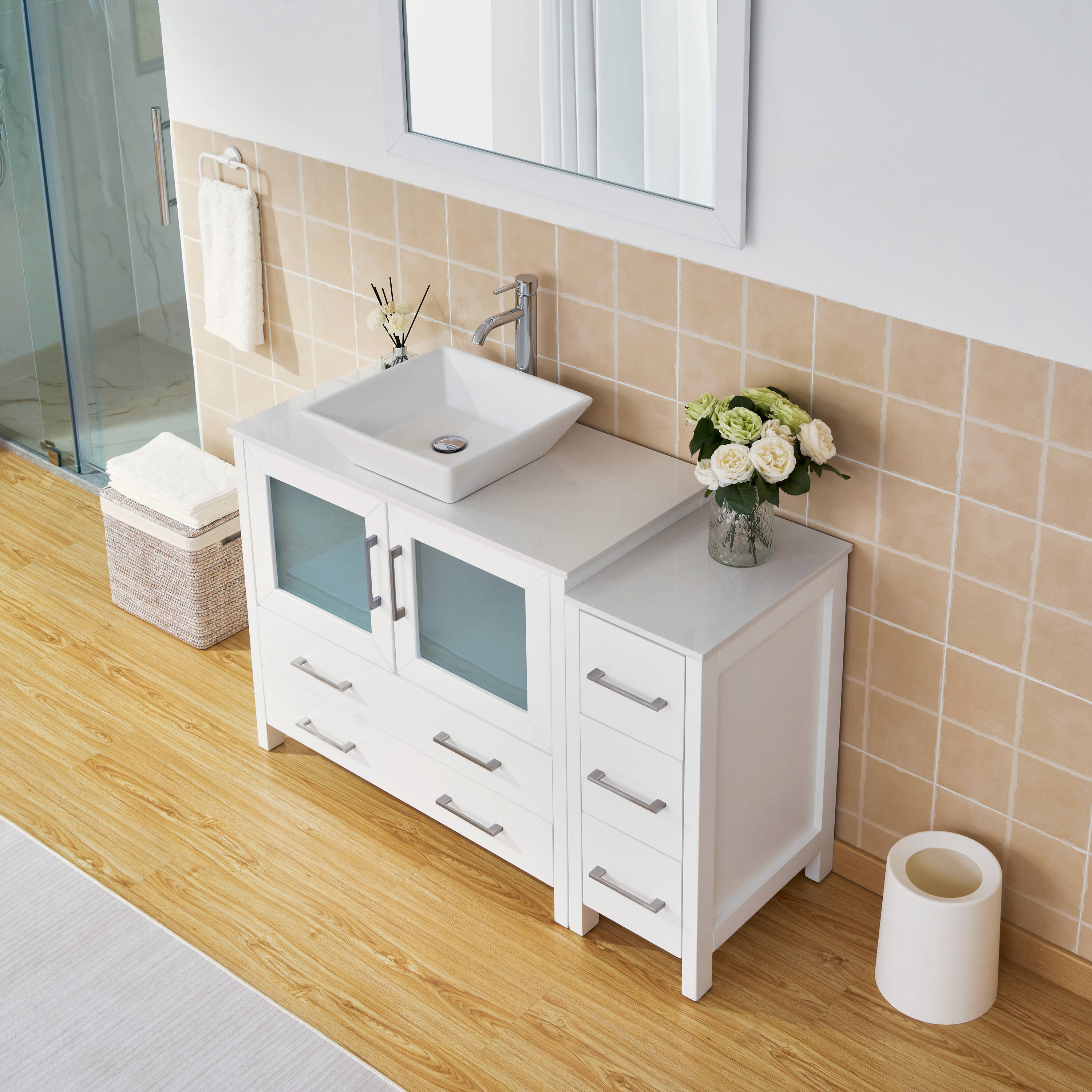 Vanity Art VA3136-48W Bath-Vanity-Combo - View #9