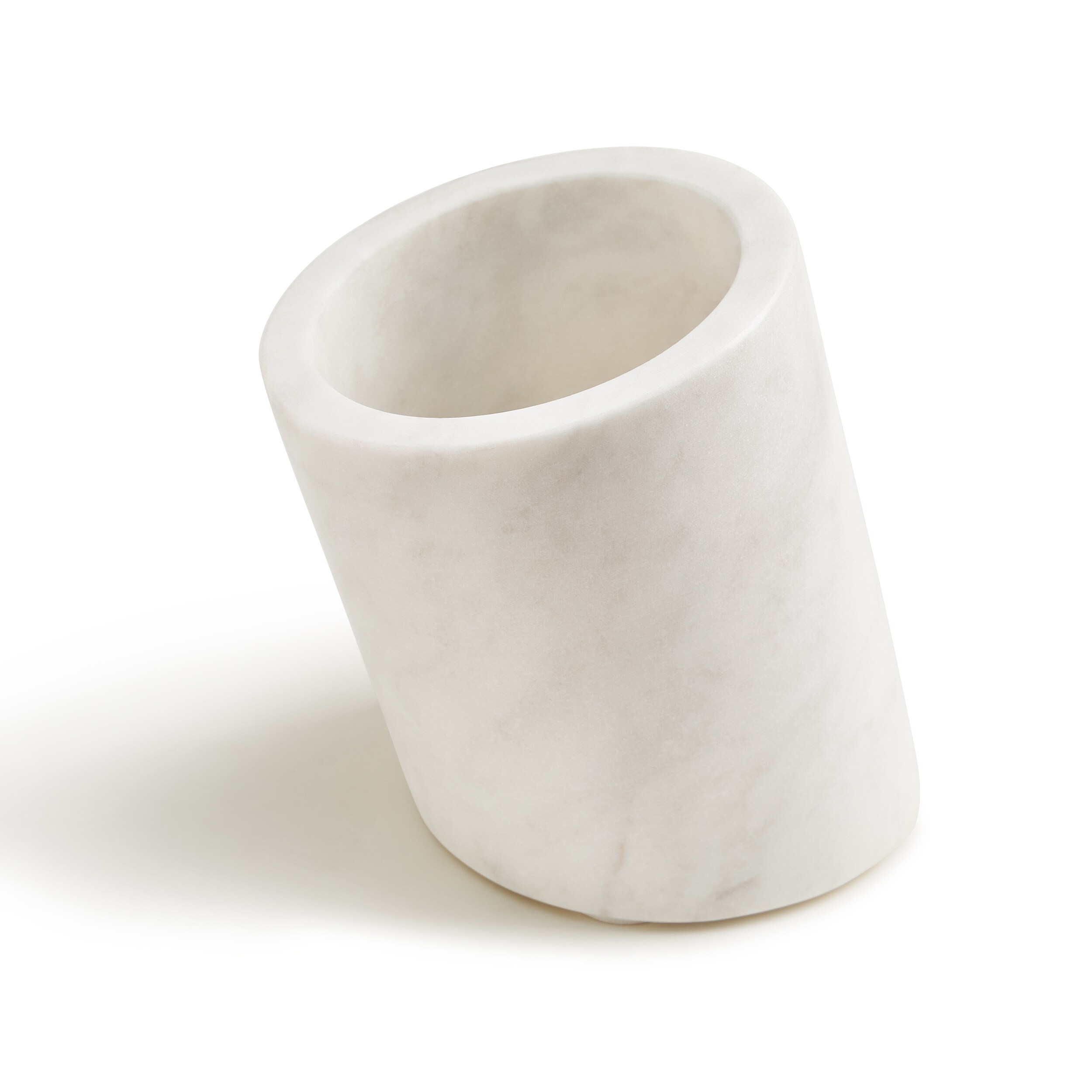 GAURI KOHLI Kismet Marble Mortar Pestle - White