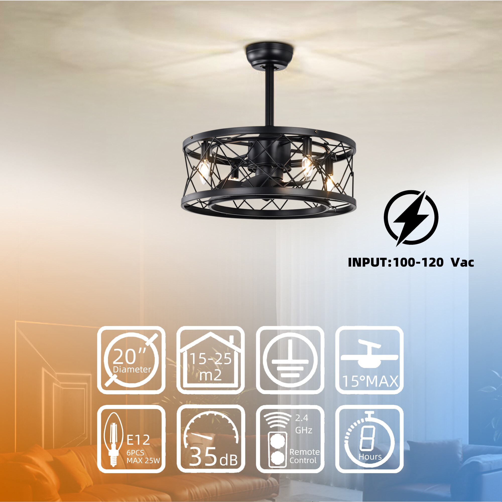 ExBrite DICF0037 Ceiling-Fans - View #6