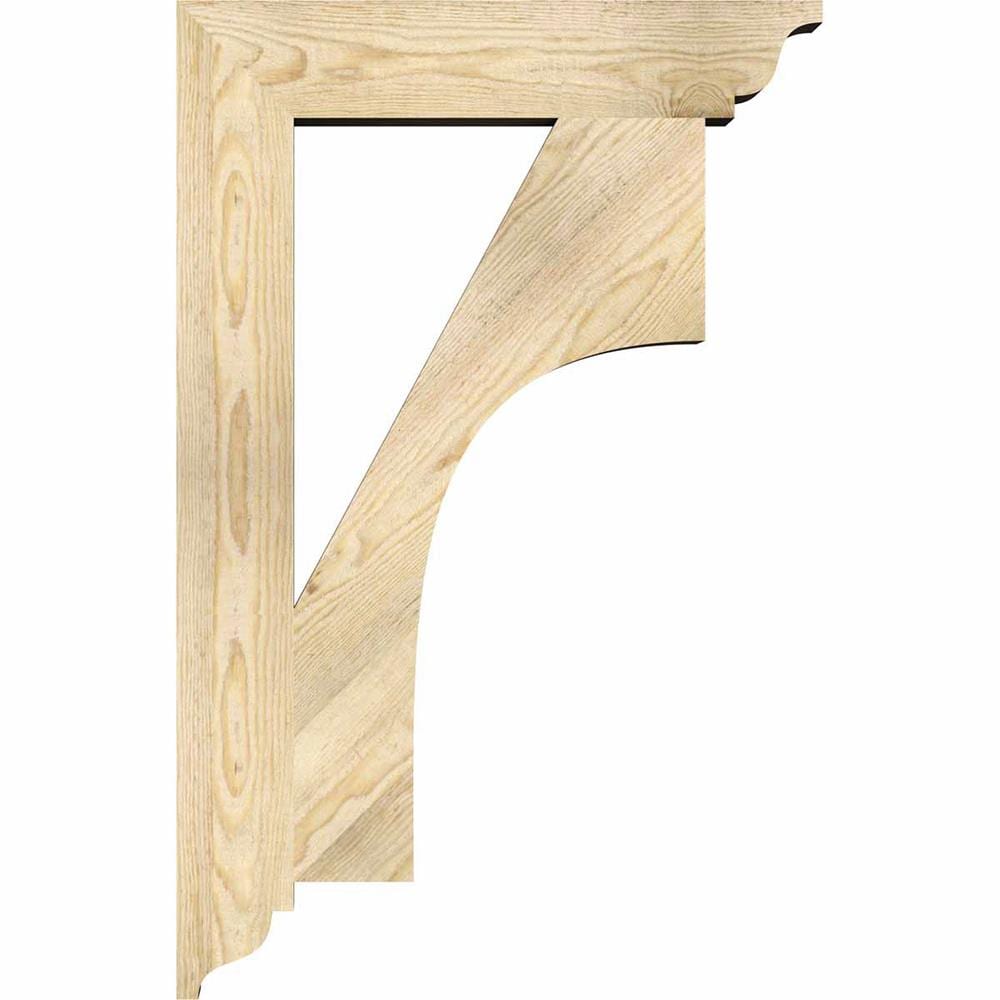 Ekena Millwork BKT04X22X34WTL01RDF Exterior-Brackets-Braces - View #3