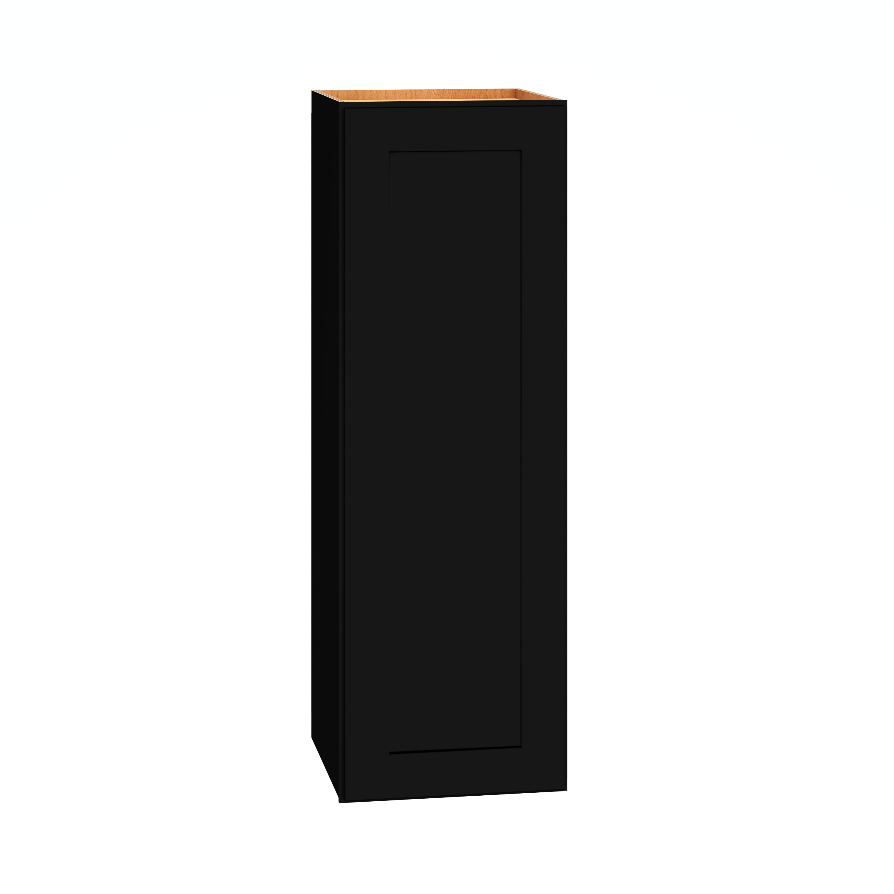 Diamond Express 61I-W1236R Jamestown 12-in W x 36-in H x 12-in D Black Wall Fully assembled Plywood Cabinet (Recessed Panel Shaker)