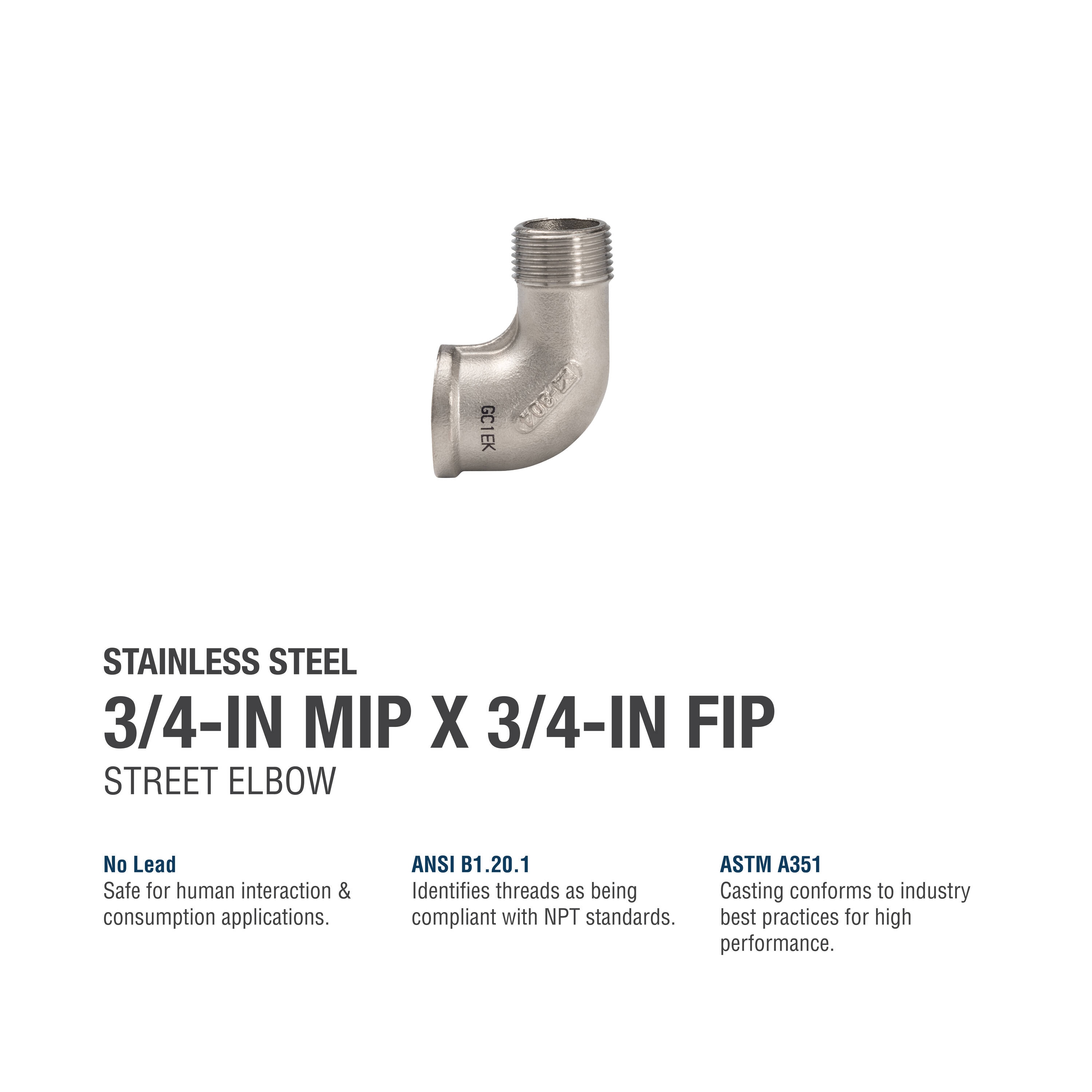 Proline Series SF-876NLB Brass-Plastic-Fittings - View #4