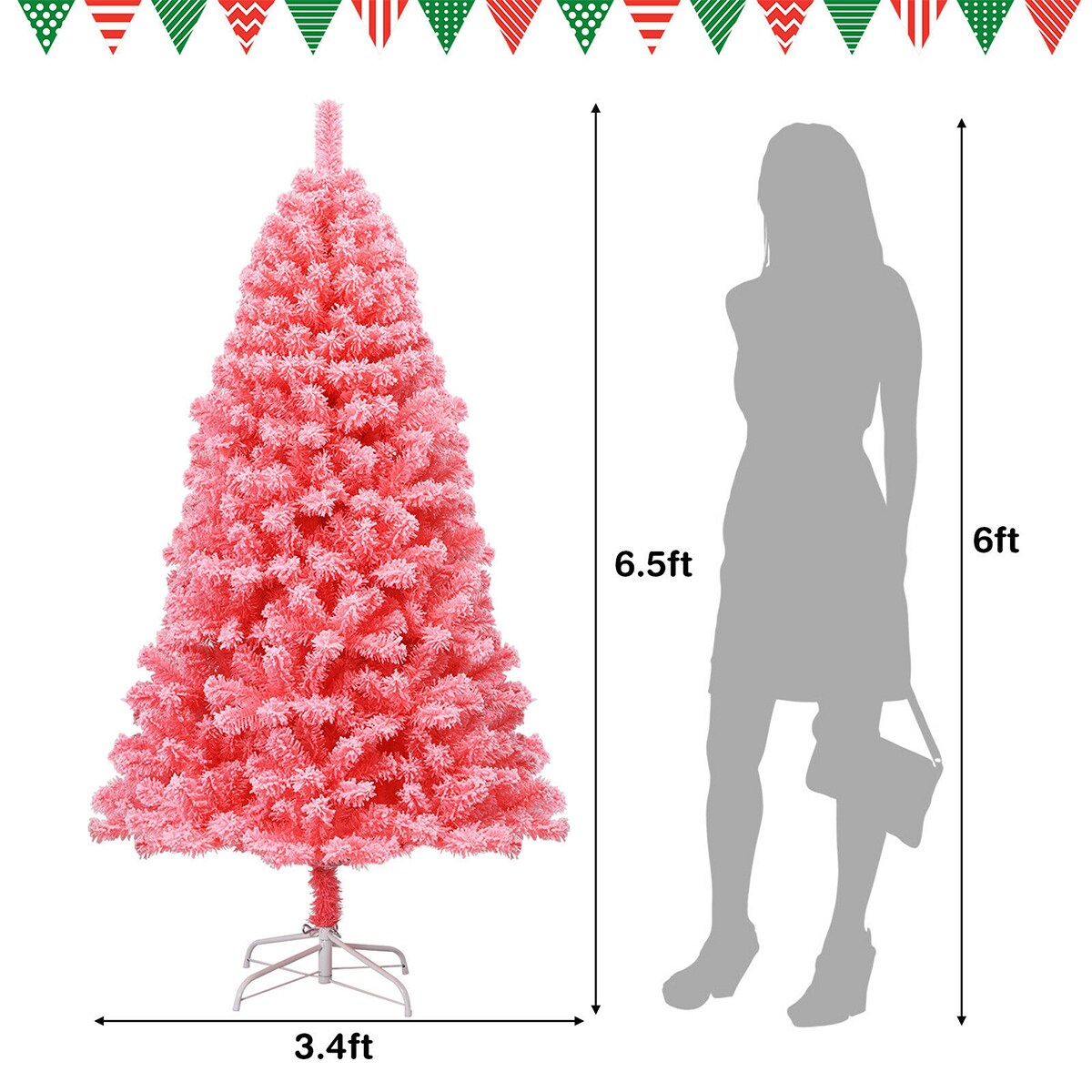 Forclover HYC-CM3221USC Artificial-Christmas-Trees - View #5