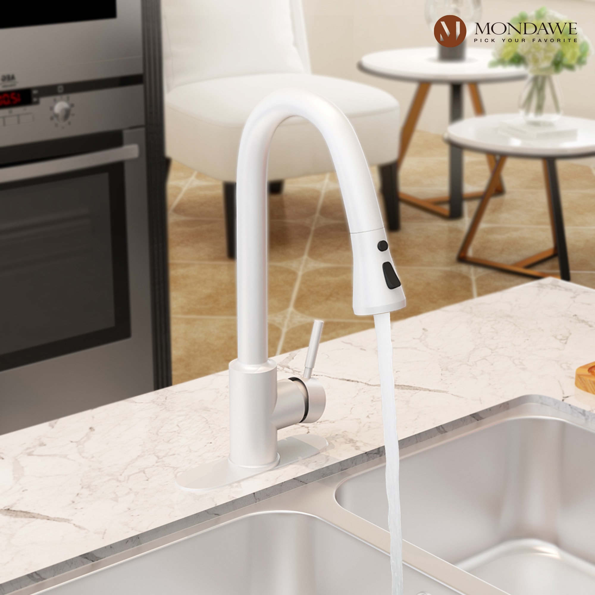 Mondawe OR-2806WF-DG Kitchen-Faucets - View #3