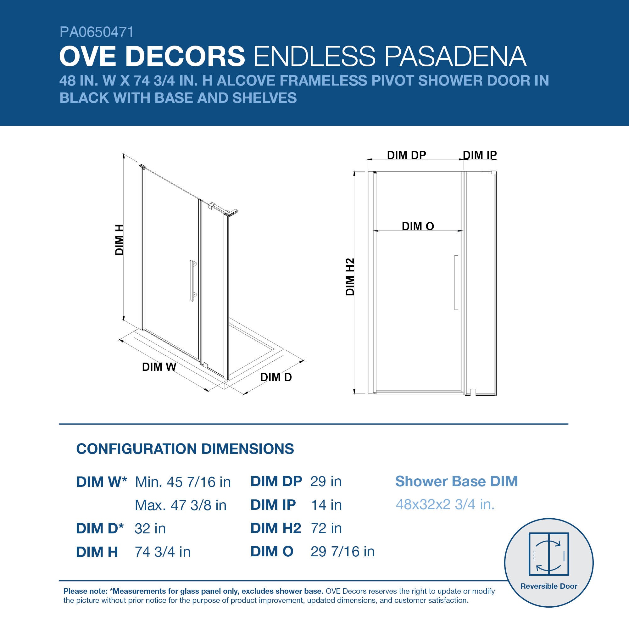 OVE Decors 828796077163 Alcove-Shower-Kit - View #2