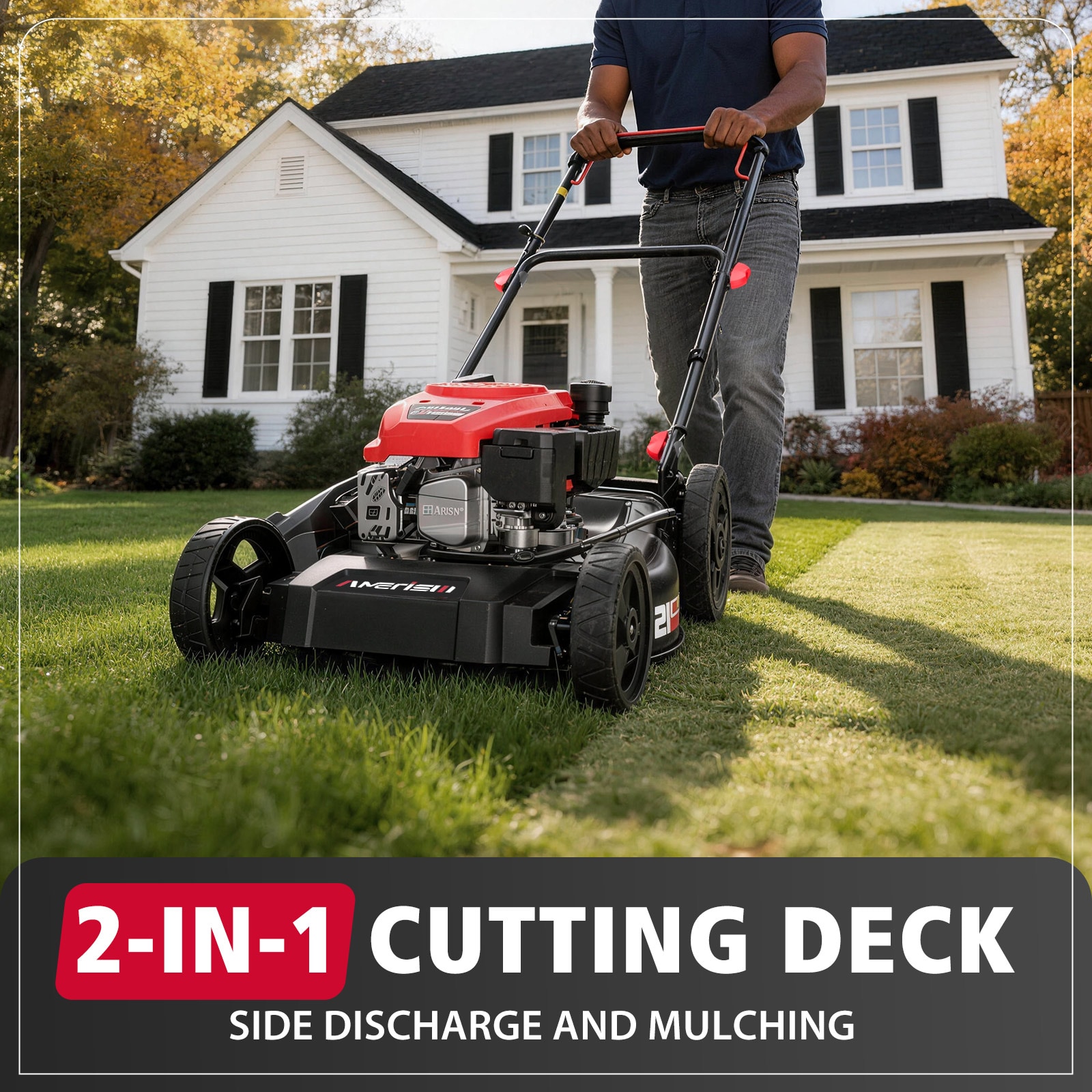 Amerisun AM8721C-101020368 Gas-Walk-Behind-Mowers - View #5
