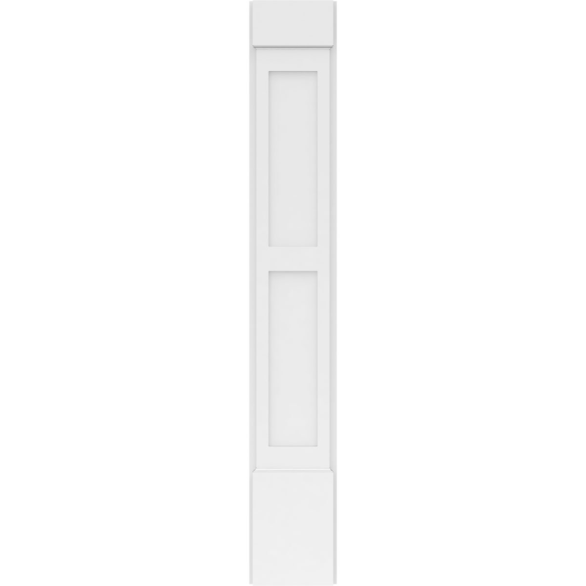 Ekena Millwork PILP09X060DFP01-2 Entry-Door-Casing-Accents - View #3