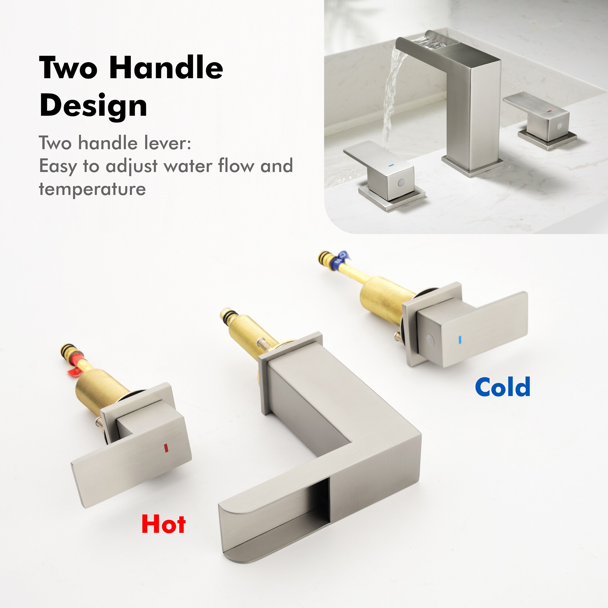 Nestfair SMD406N Lavatory-Faucets - View #3