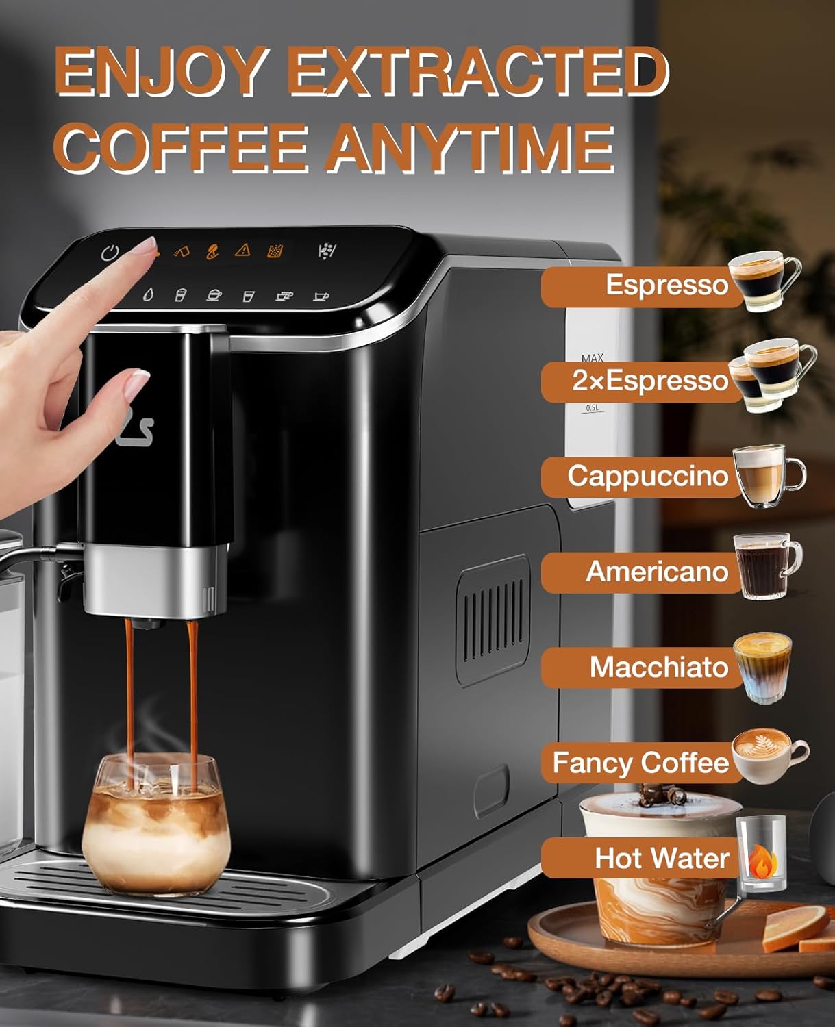 Qeetex COFFEPHO10C0UM9X Coffee-Makers - View #6