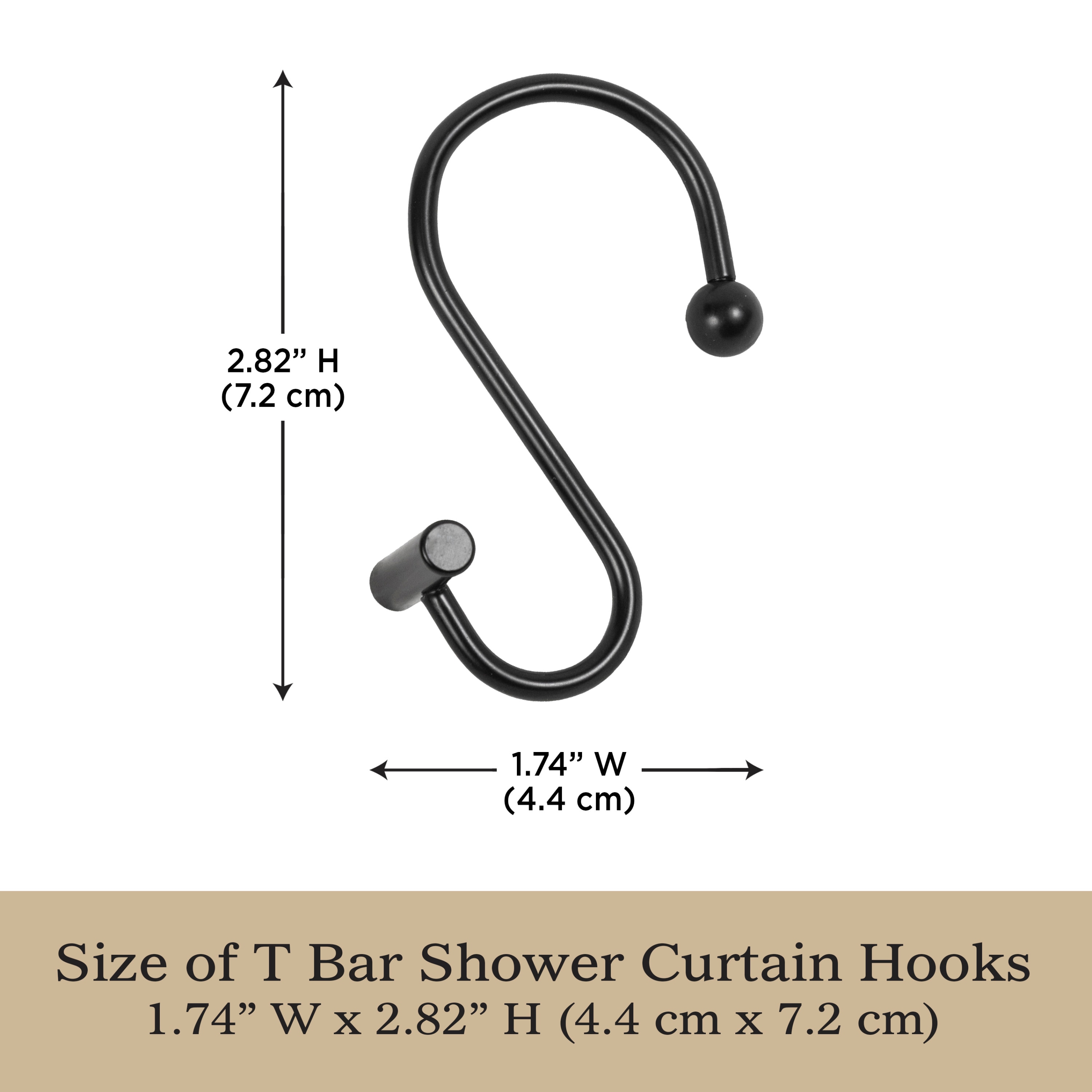 allen + roth LW62172PDQ Shower-Rings-Hooks - View #3