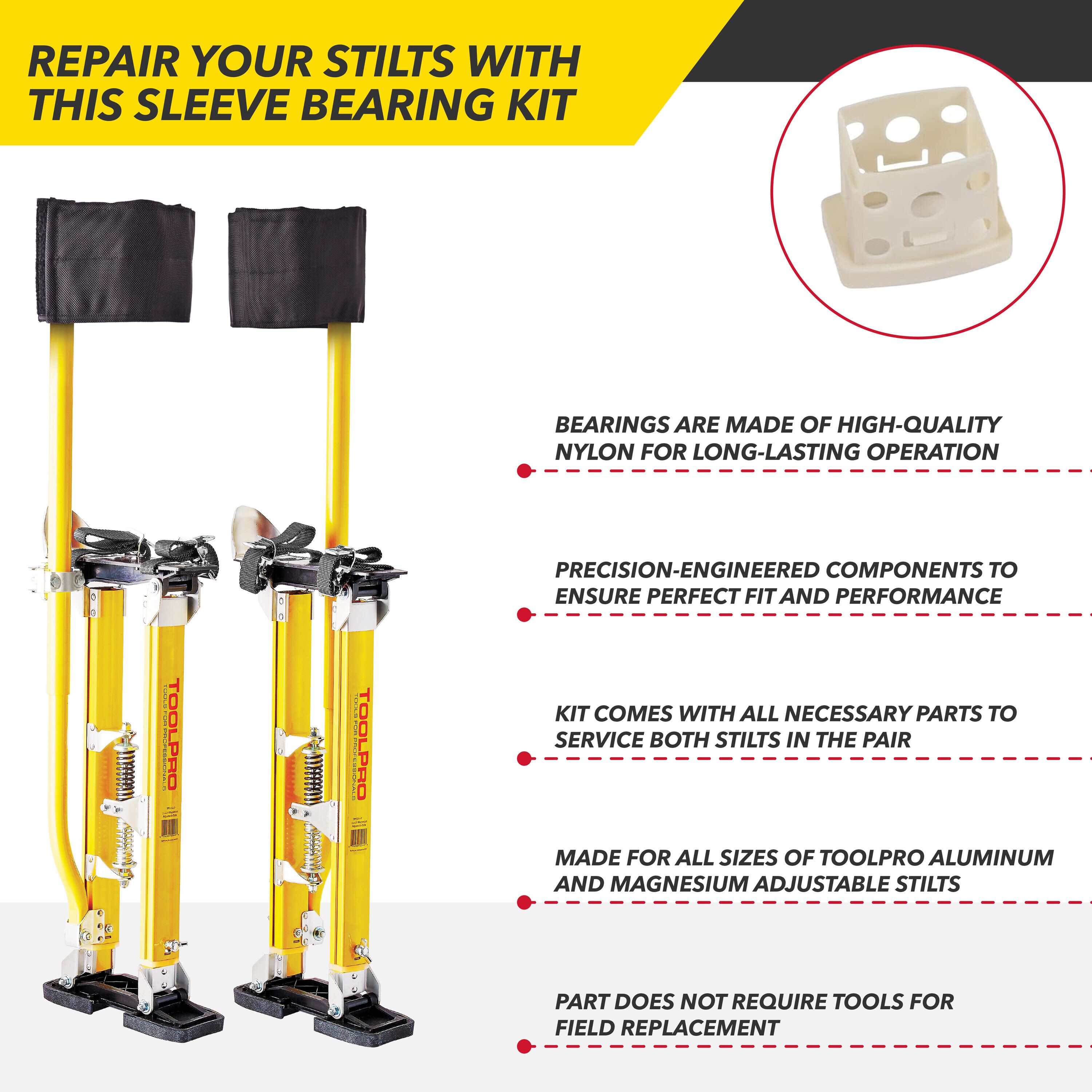ToolPro TP02457 Drywall-Stilts - View #2
