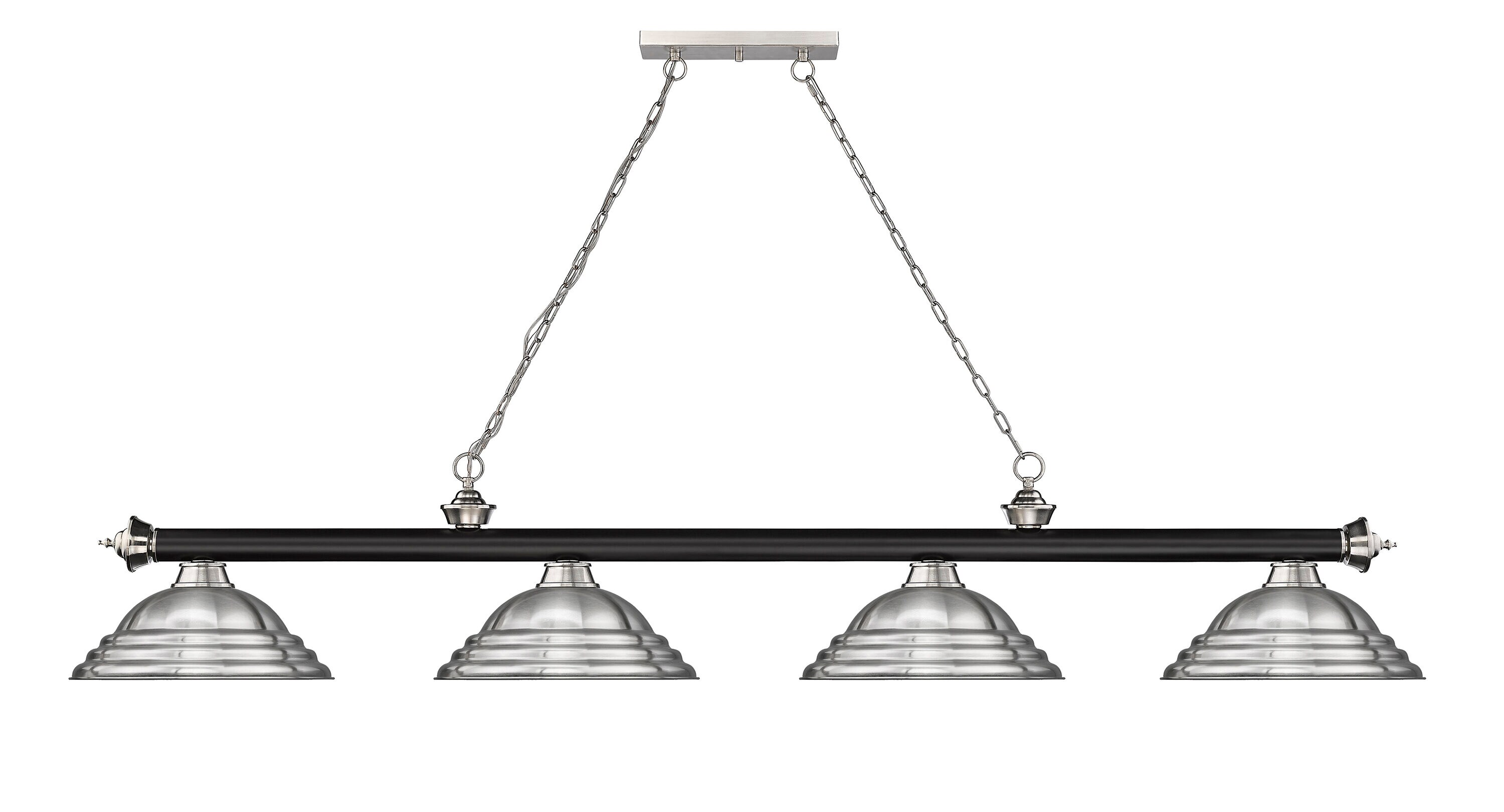 Z-Lite 2306-4MB-BN-SBN Pool-Table-Lighting - View #2