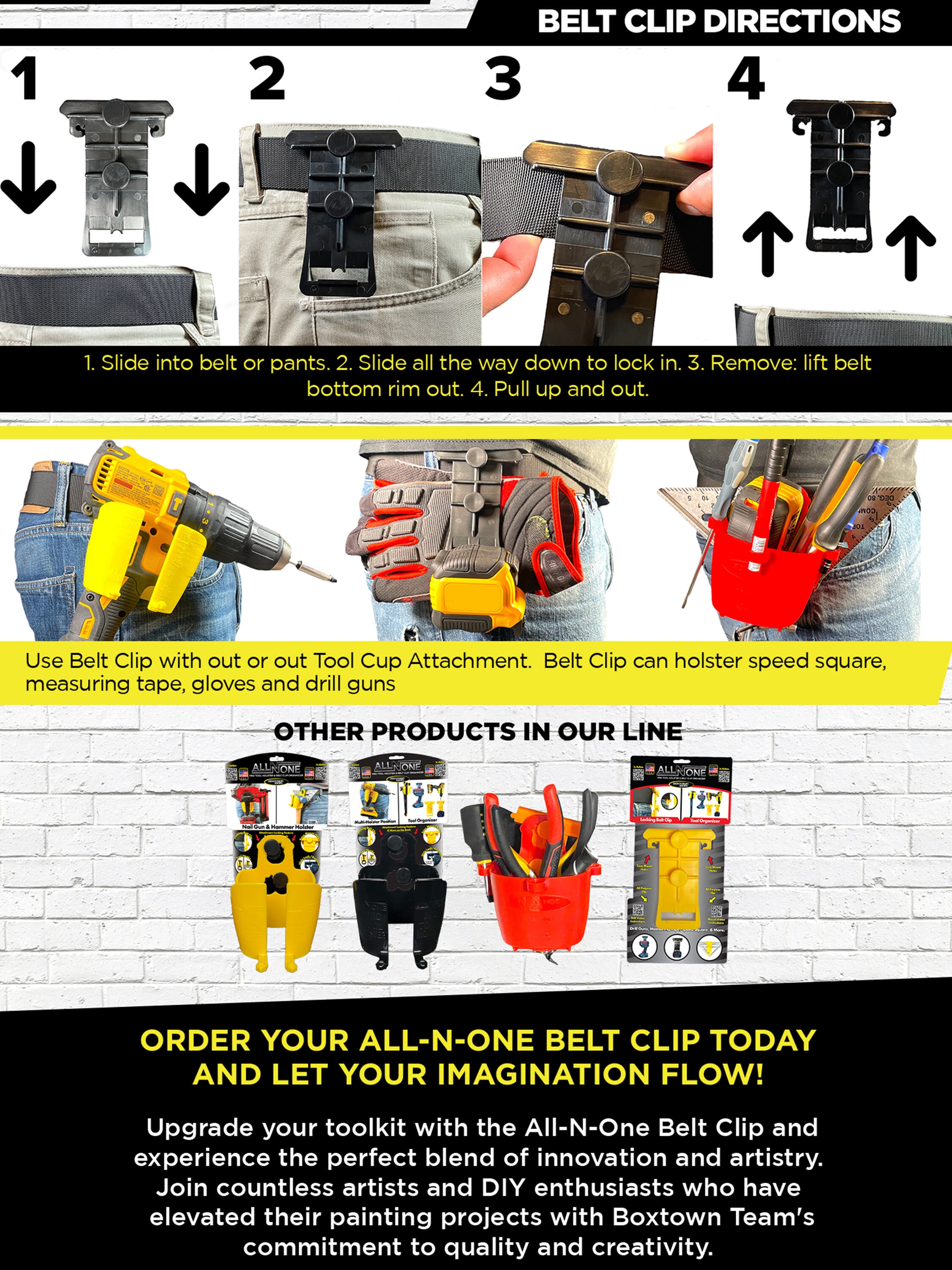 Boxtown Team ANOBC-B Tool-Belt-Bag-Accessories - View #3