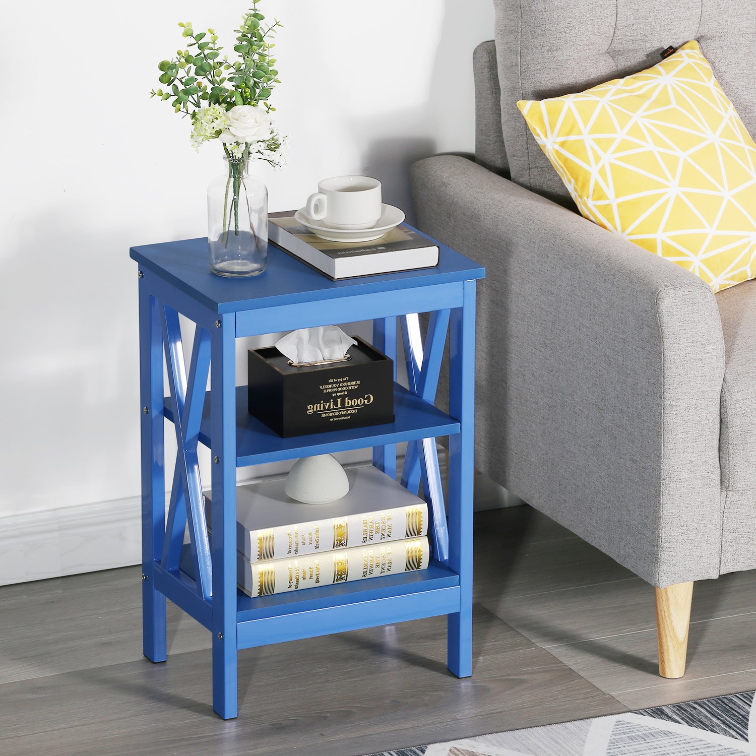 Vecelo LOE-DC-T06-DABU nightstands - View #2