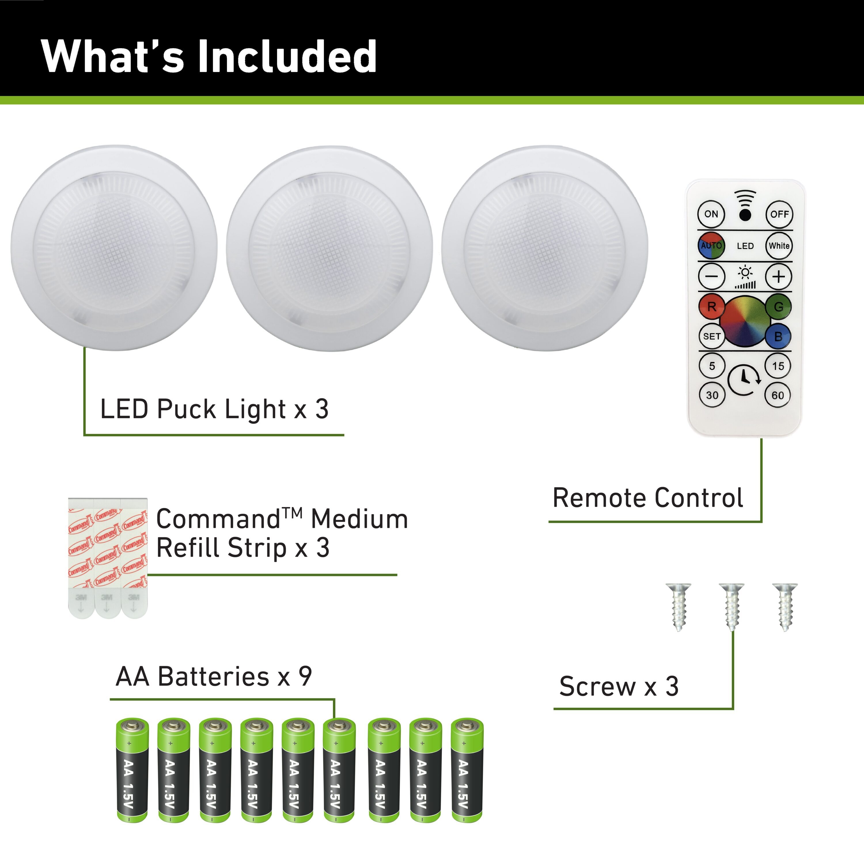 Good Earth Lighting BO1410-RGB-03LF3-G Led-Cabinet-Lighting - View #13