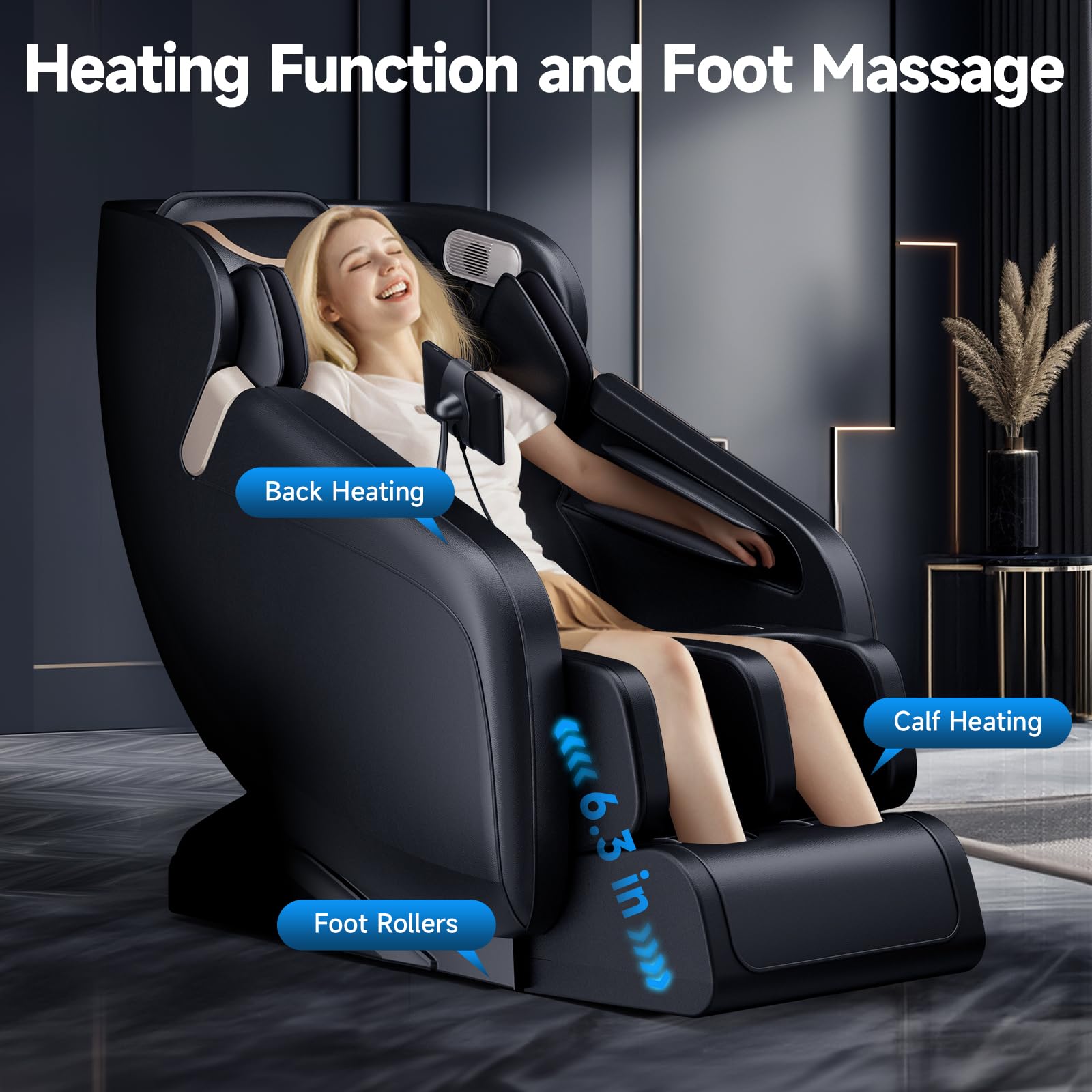 LTMATE LSBH-1807-BLACK Massage-Chairs - View #2