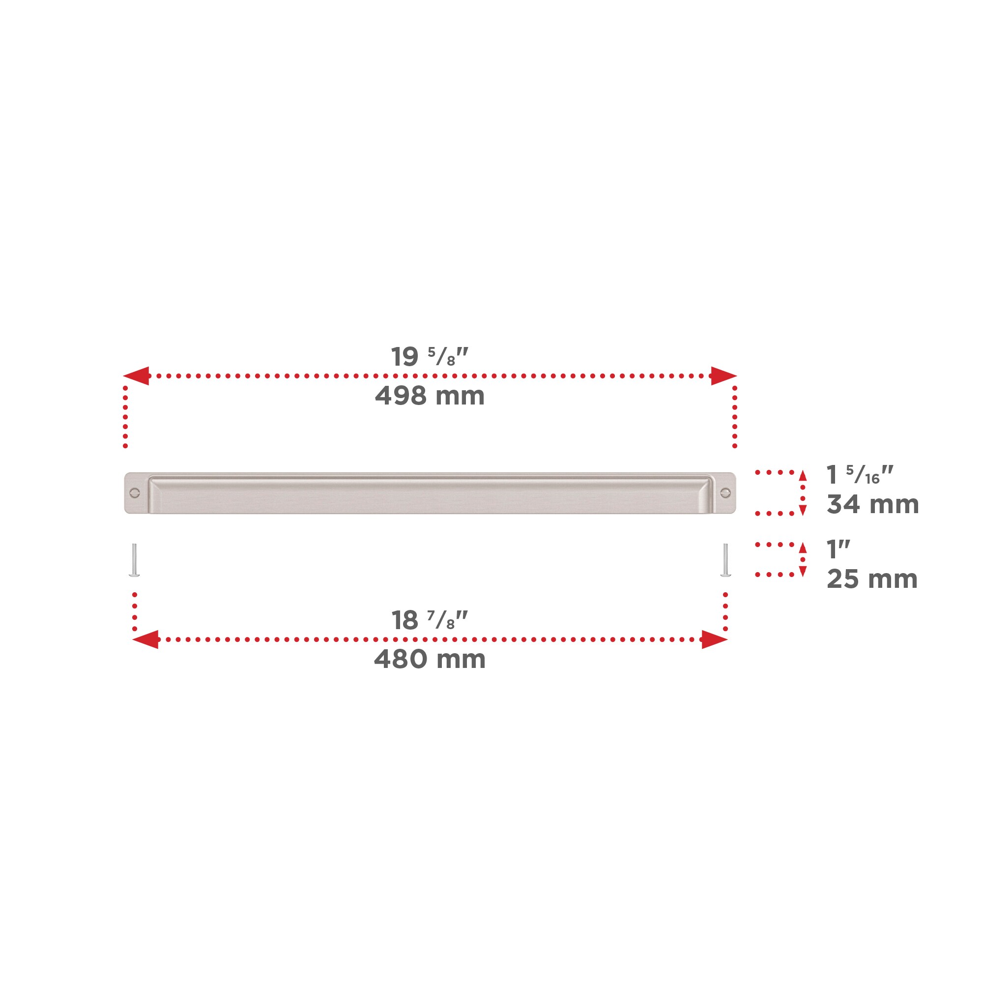 Richelieu BP8716480195 Cabinet-Pulls - View #4