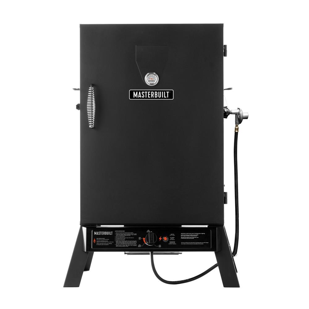 Masterbuilt ThermoTemp XL 40-Inch Propane Smoker with 4 Adjustable Racks  and Window