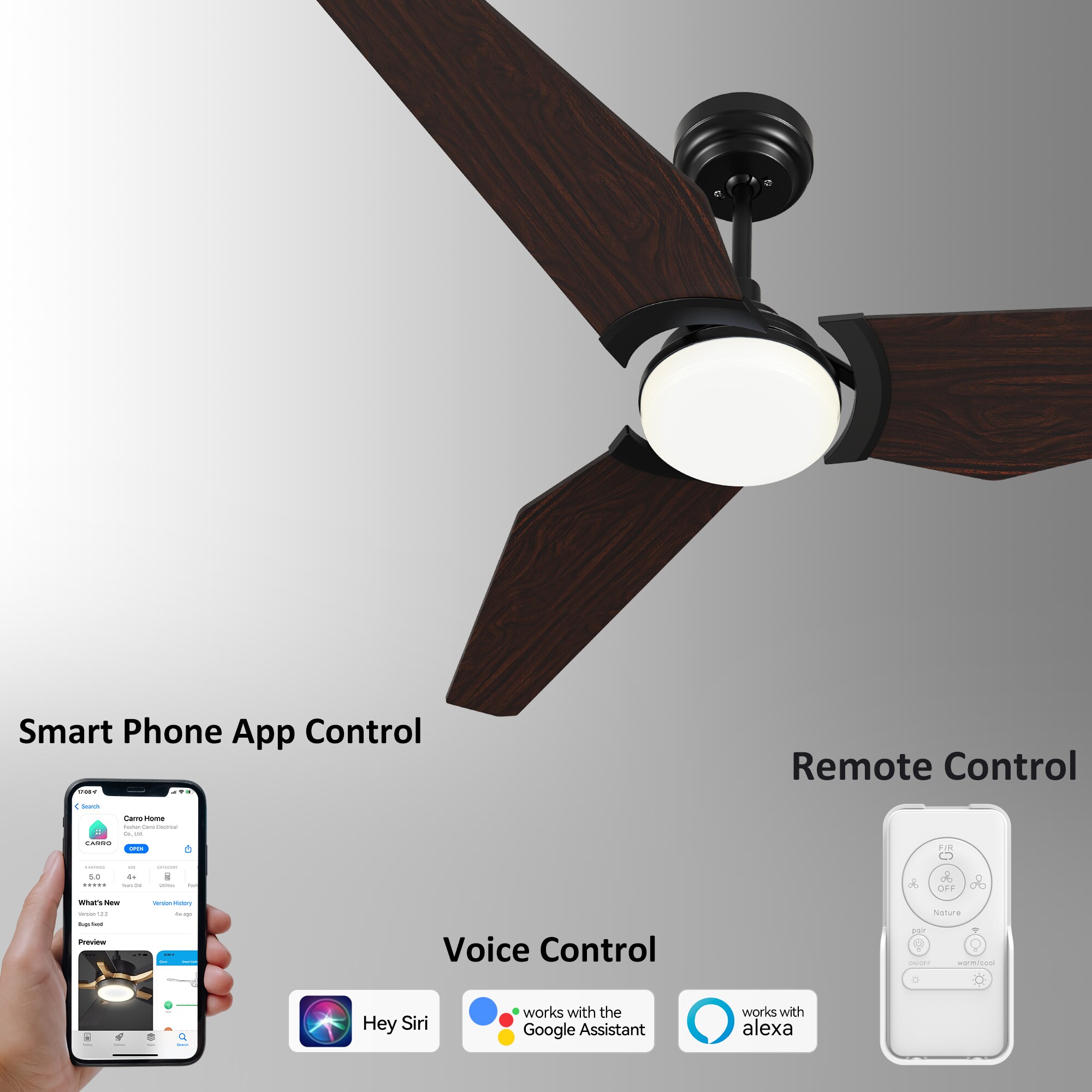 CARRO USA LS563B-L12-B5-1 Ceiling-Fans - View #2