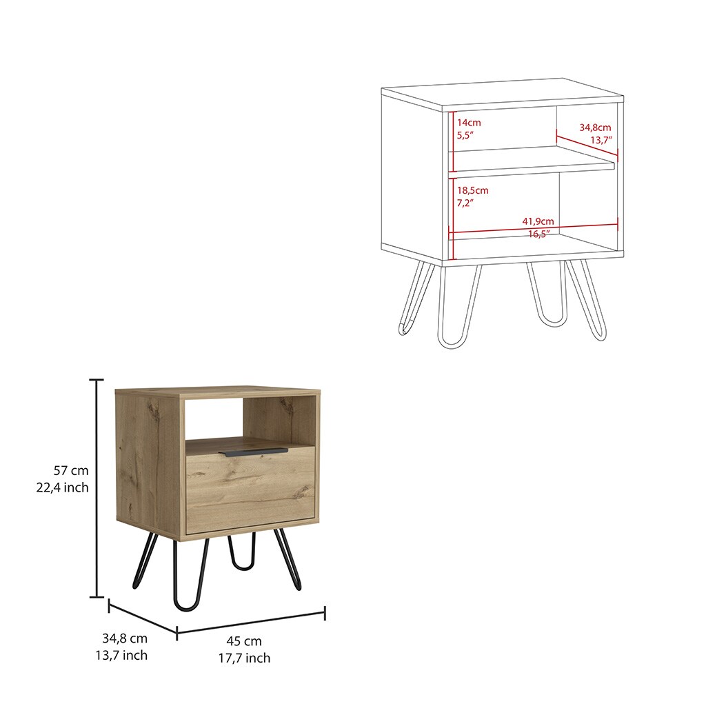 GLANZEND 6514EKAVZ nightstands - View #4