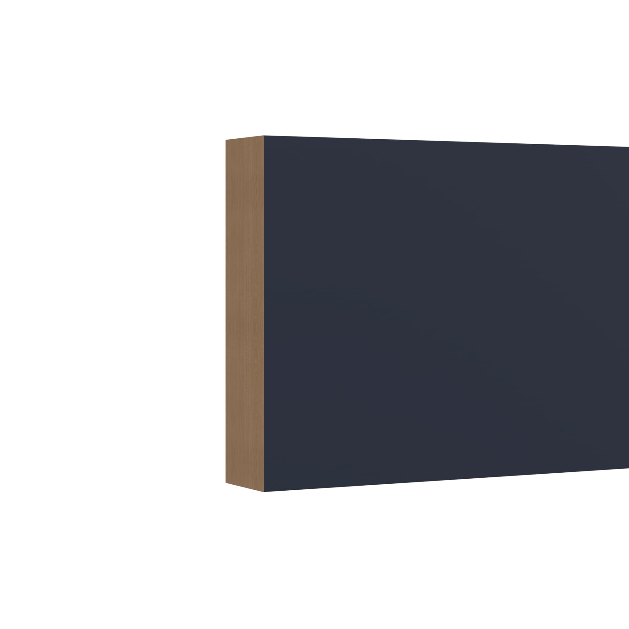 KraftMaid Momentum Deveron Square Edge Moulding 96-in W in Various Heights and Painted Finishes
