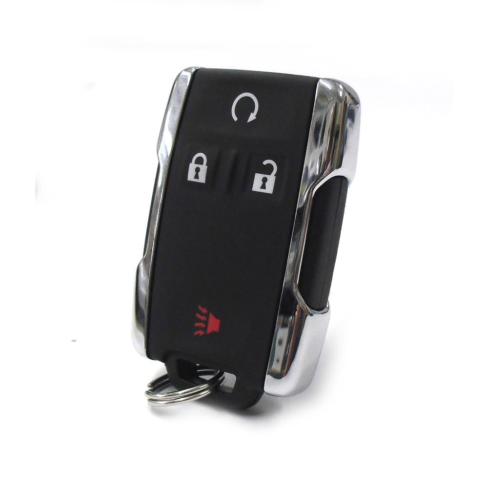 Car Keys Express Black 4 Button Remote and Key Combo with Edge Cut Blade  Brass Automotive Key Blank