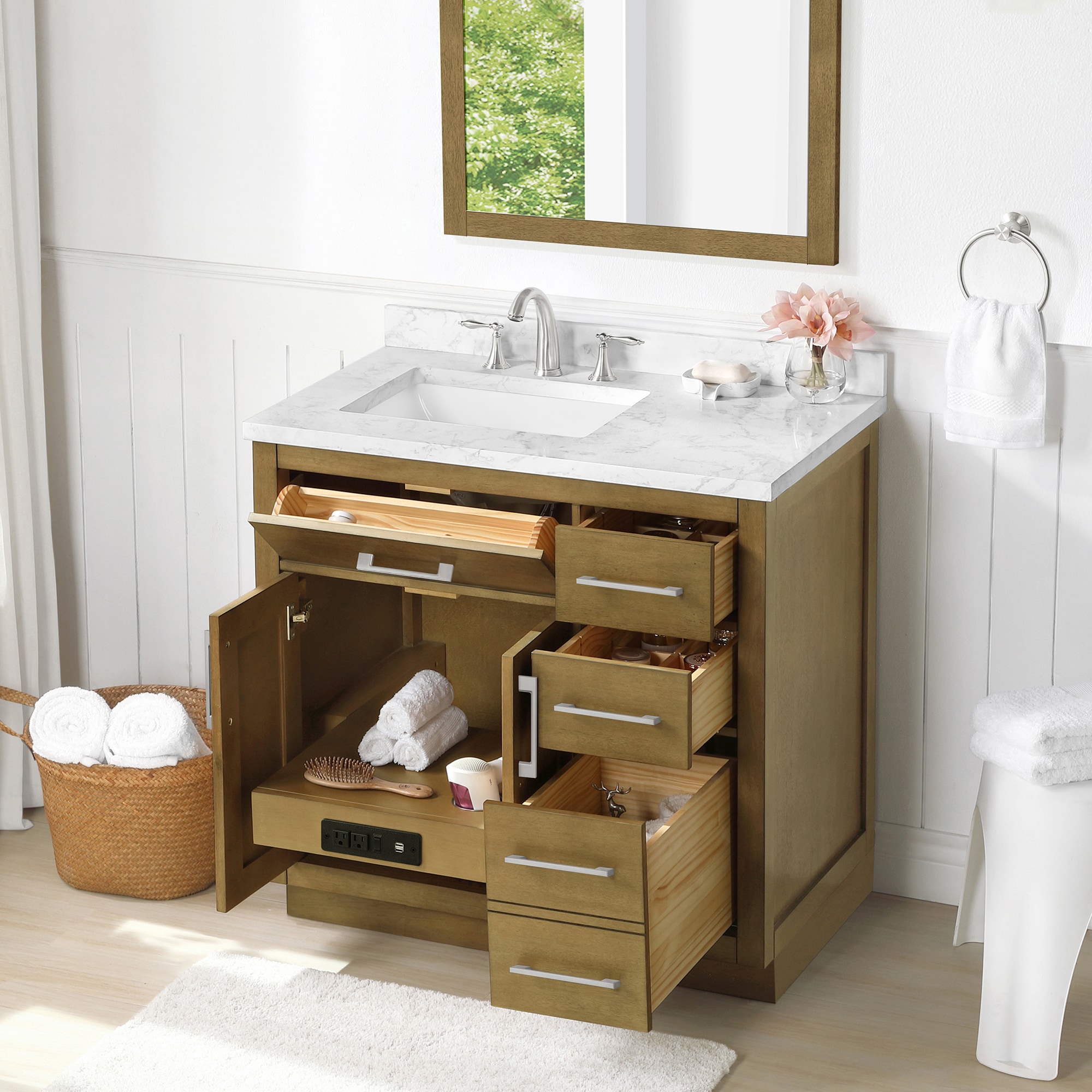 OVE Decors 15VVAR-ATHE36-059 Bath-Vanity-Combo - View #2