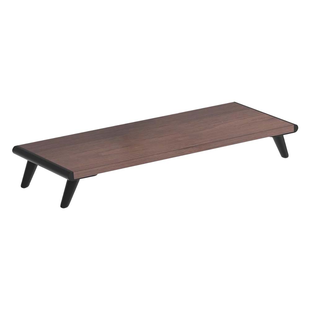 Etokfoks  Monitor Stand Riser for Desk 22 4 x 8 2 in Larger Computer Stand Laptop PC Printer Sturdy Desktop Shelf Brown