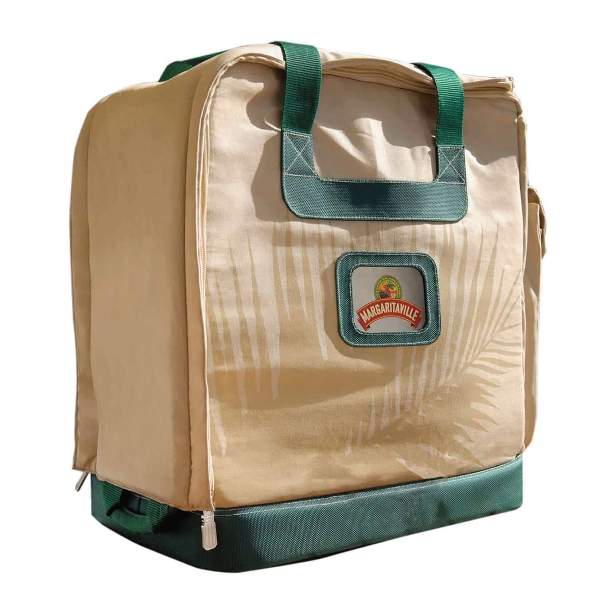 Margaritaville Universal Durable Double Stitched Waterproof Canvas Travel Bag with Foam Padded Interior for Large Mixers and Concoction Makers #189369