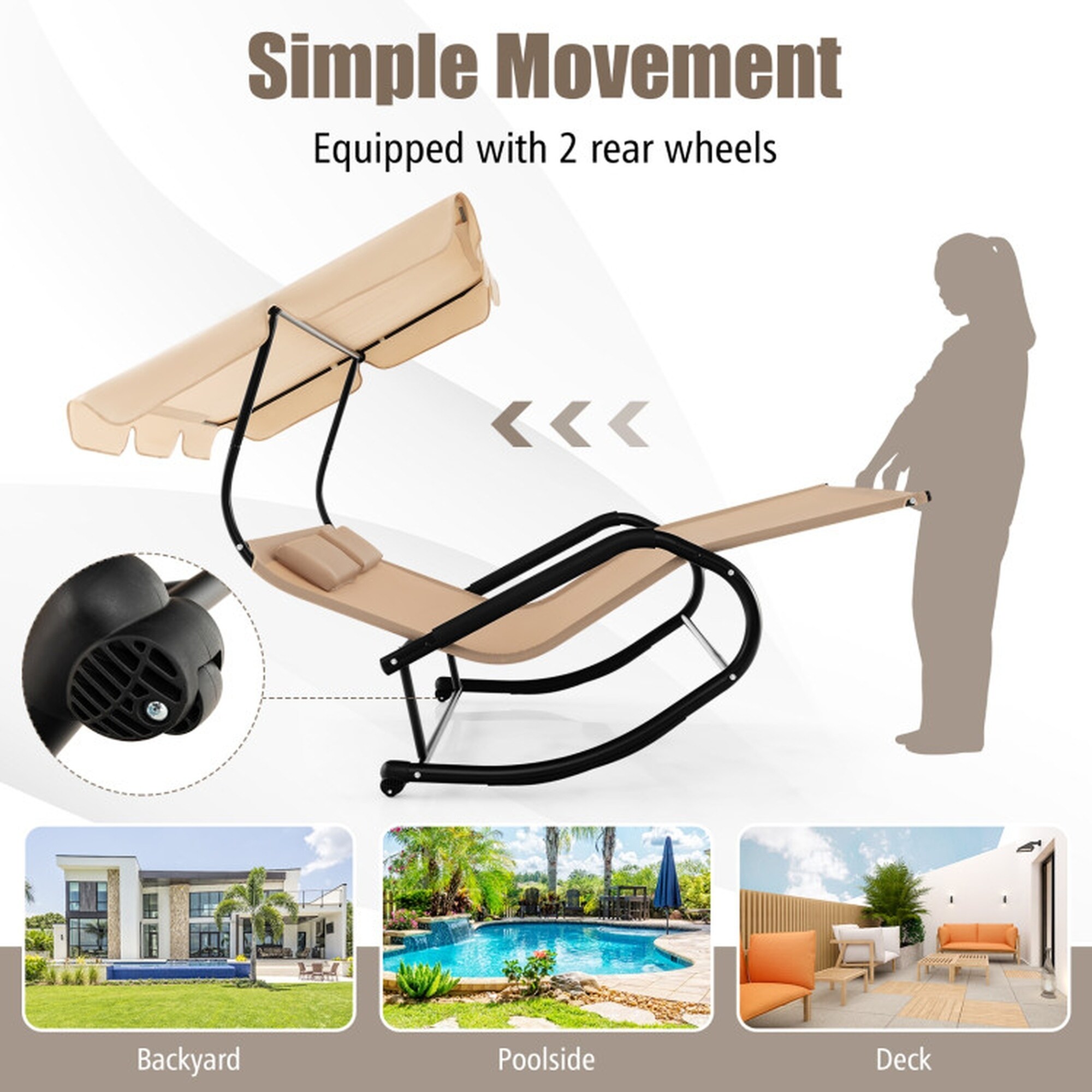 Boyel Living BL-HYA1163BE Patio-Chairs - View #7