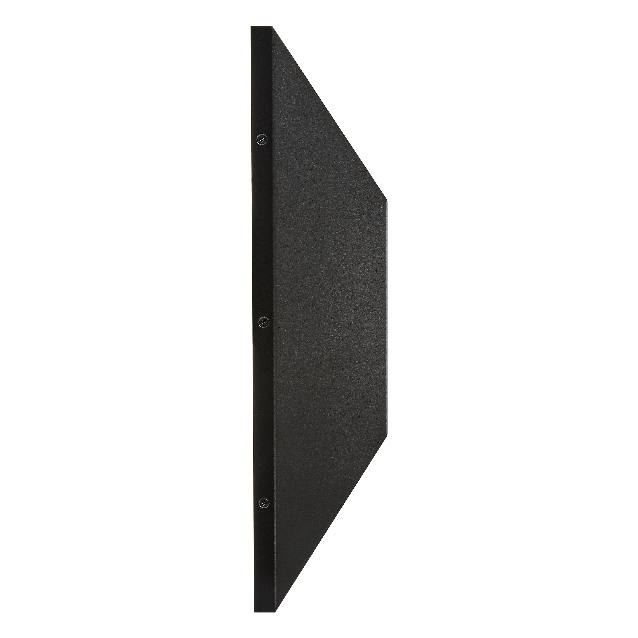 Black Matte LED Outdoor Wall Sconce with Tunable White Light