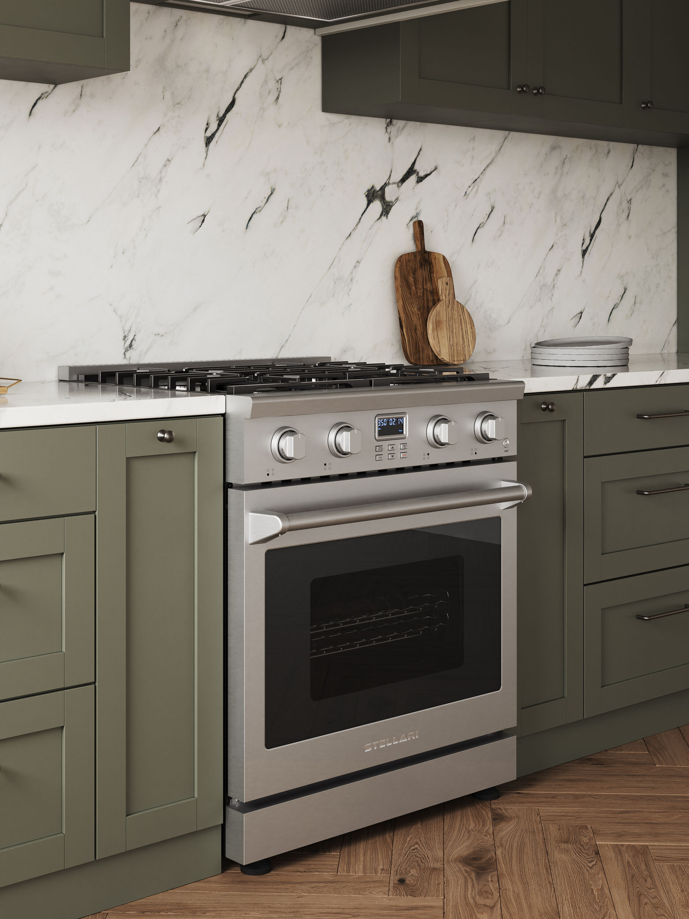 STELLARI SGR-1030-4B-PRO Freestanding-Gas-Ranges - View #3