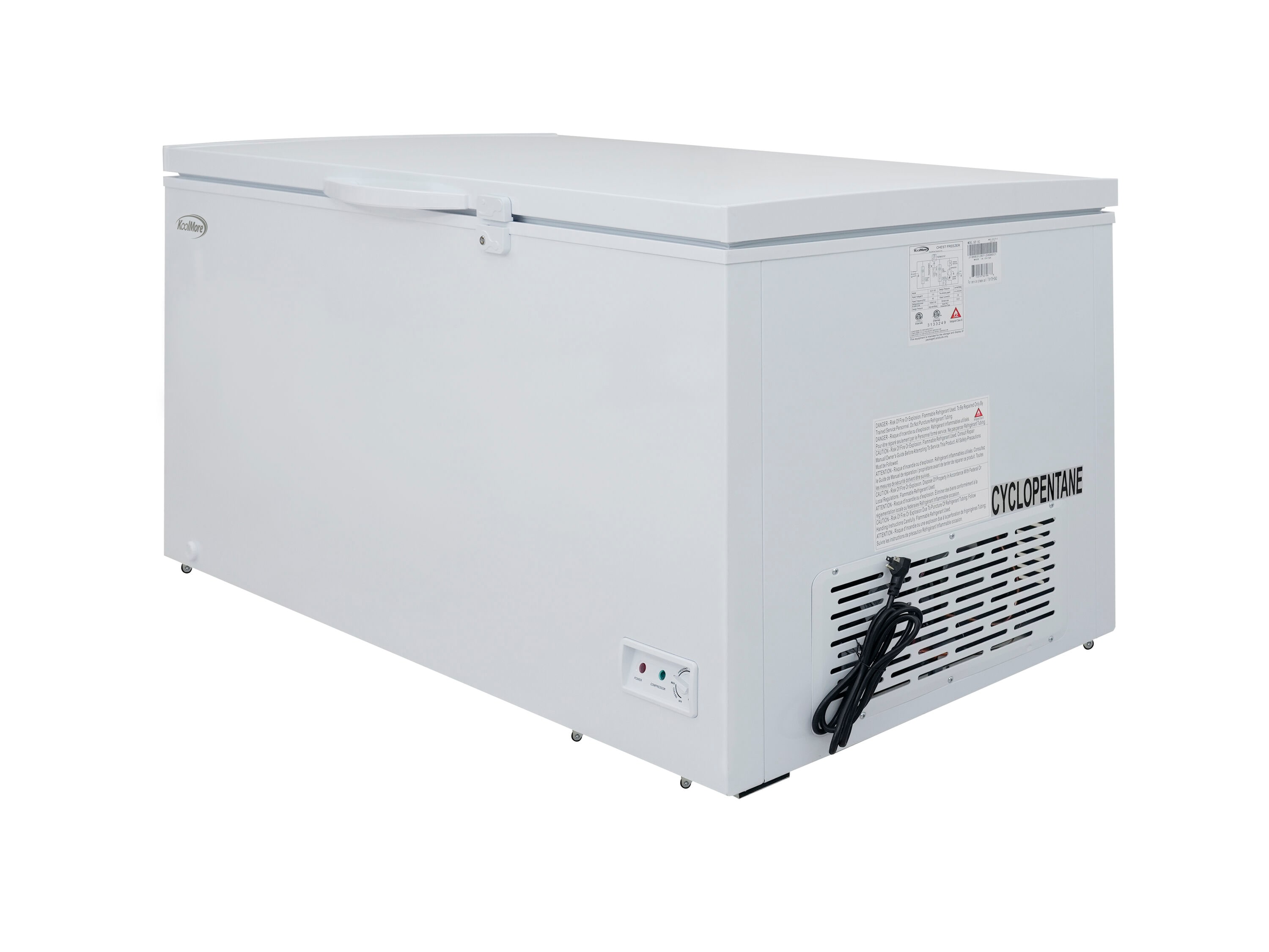KoolMore LOW-SCF-16C Commercial-Freezers - View #5