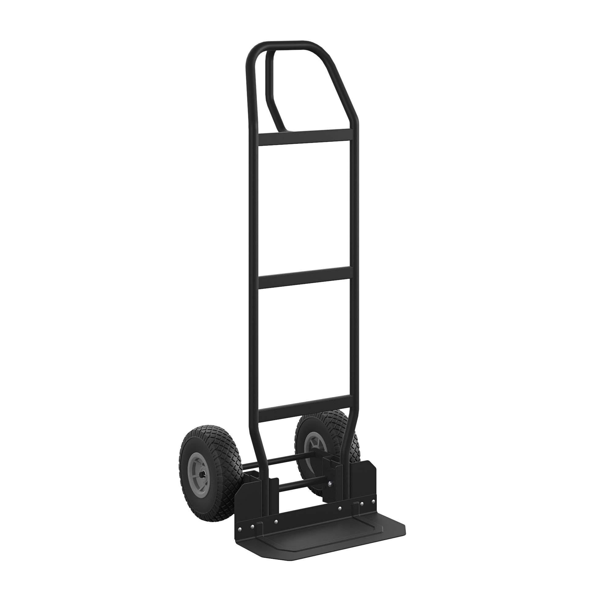 Cosco 12188BLK1E 800-lbs. Capacity 2 -Wheel Black Steel Heavy duty hand truck