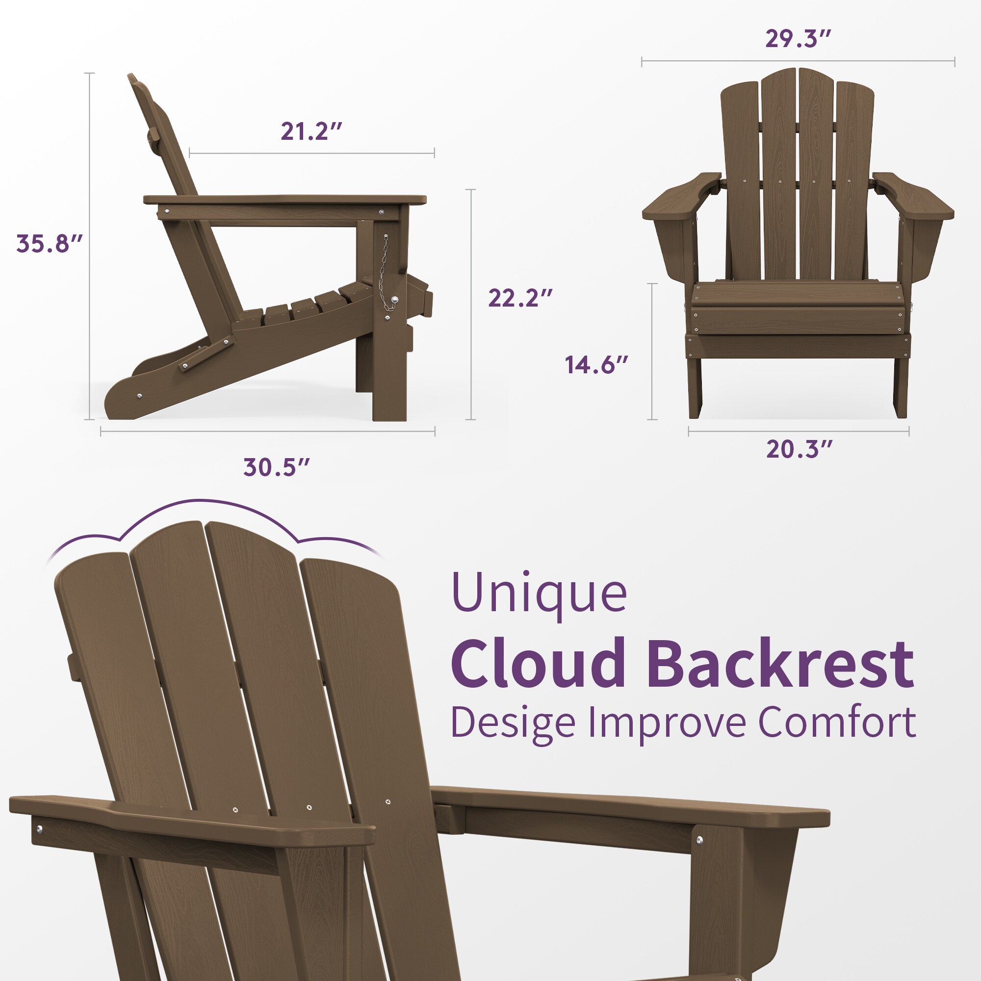 Serwall LS-YD-BN Patio-Chairs - View #2