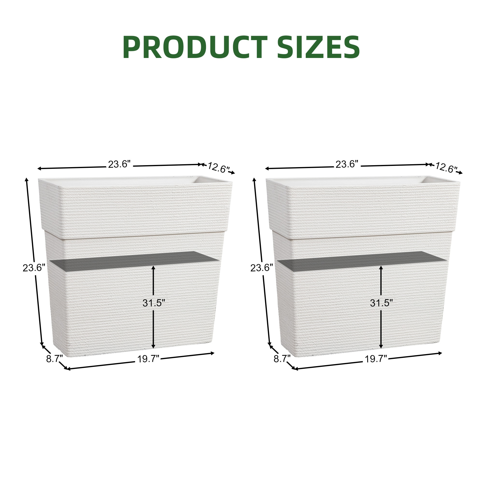 Lirago L20605-604C67 Planter-Window-Box - View #3