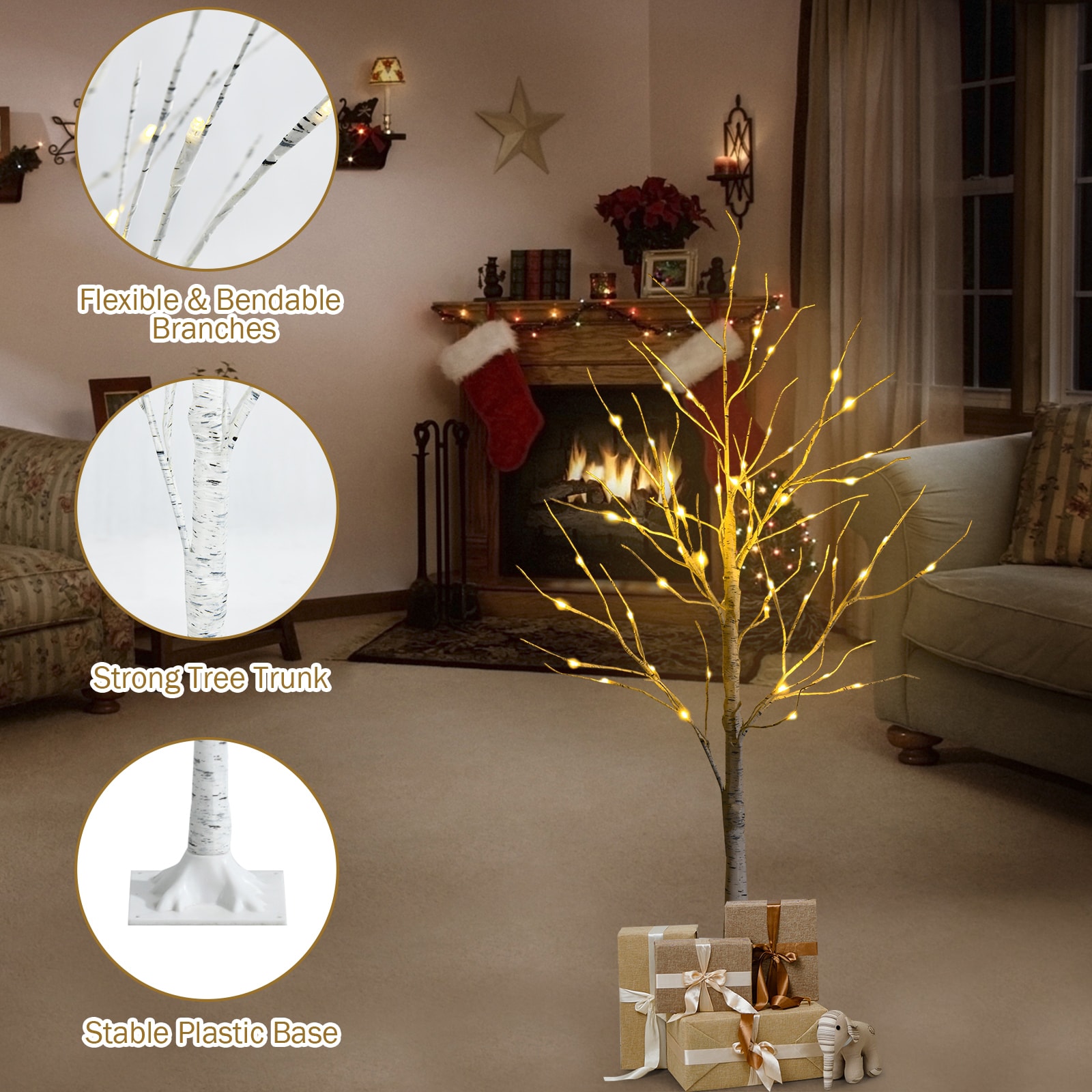 Forclover HYC-CM467 Artificial-Christmas-Trees - View #10