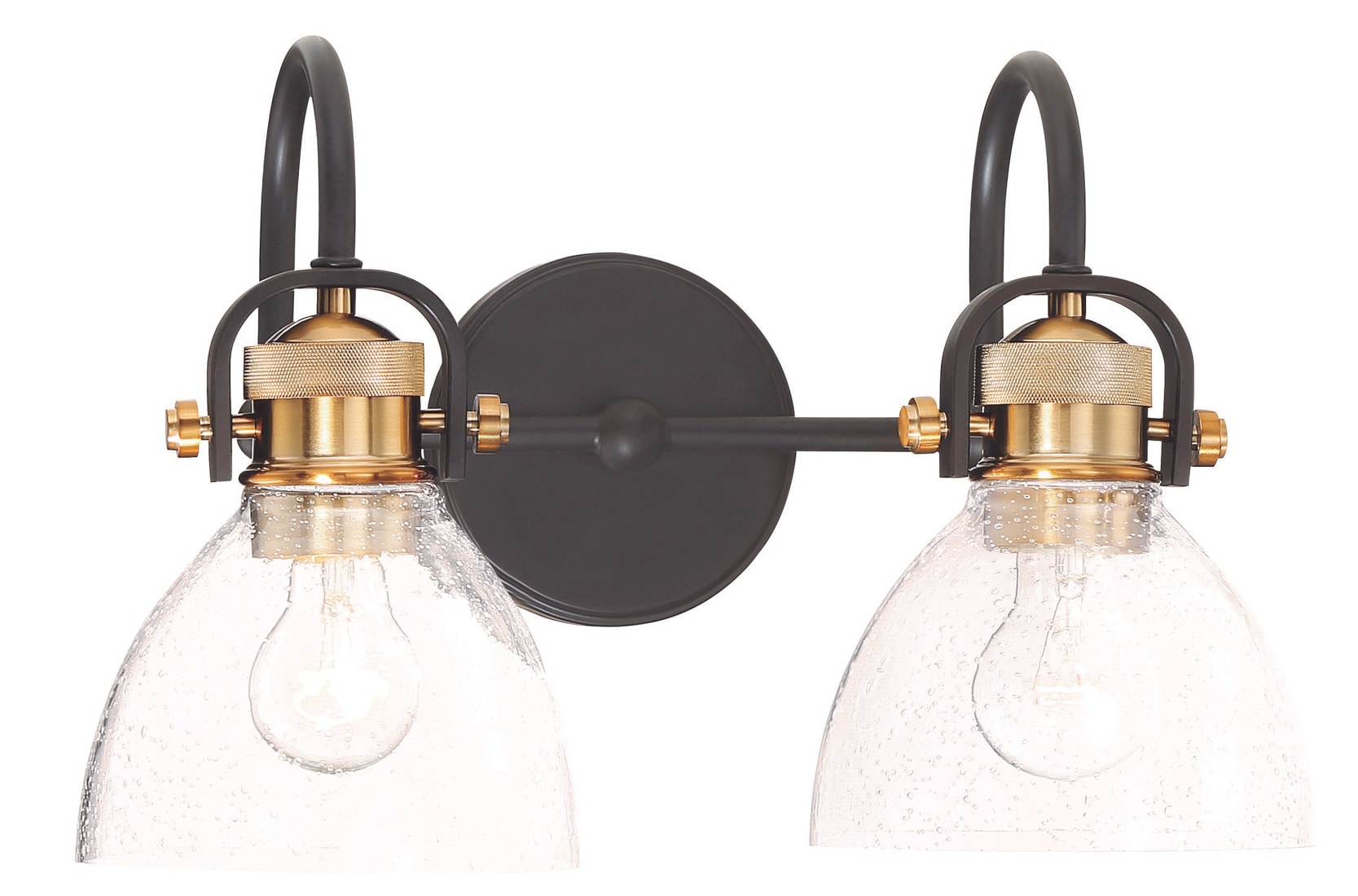 Minka Lavery 3362-416 Monico 16.25-in 2 -Light Multiple finishes Multiple colors Transitional Vanity light bar