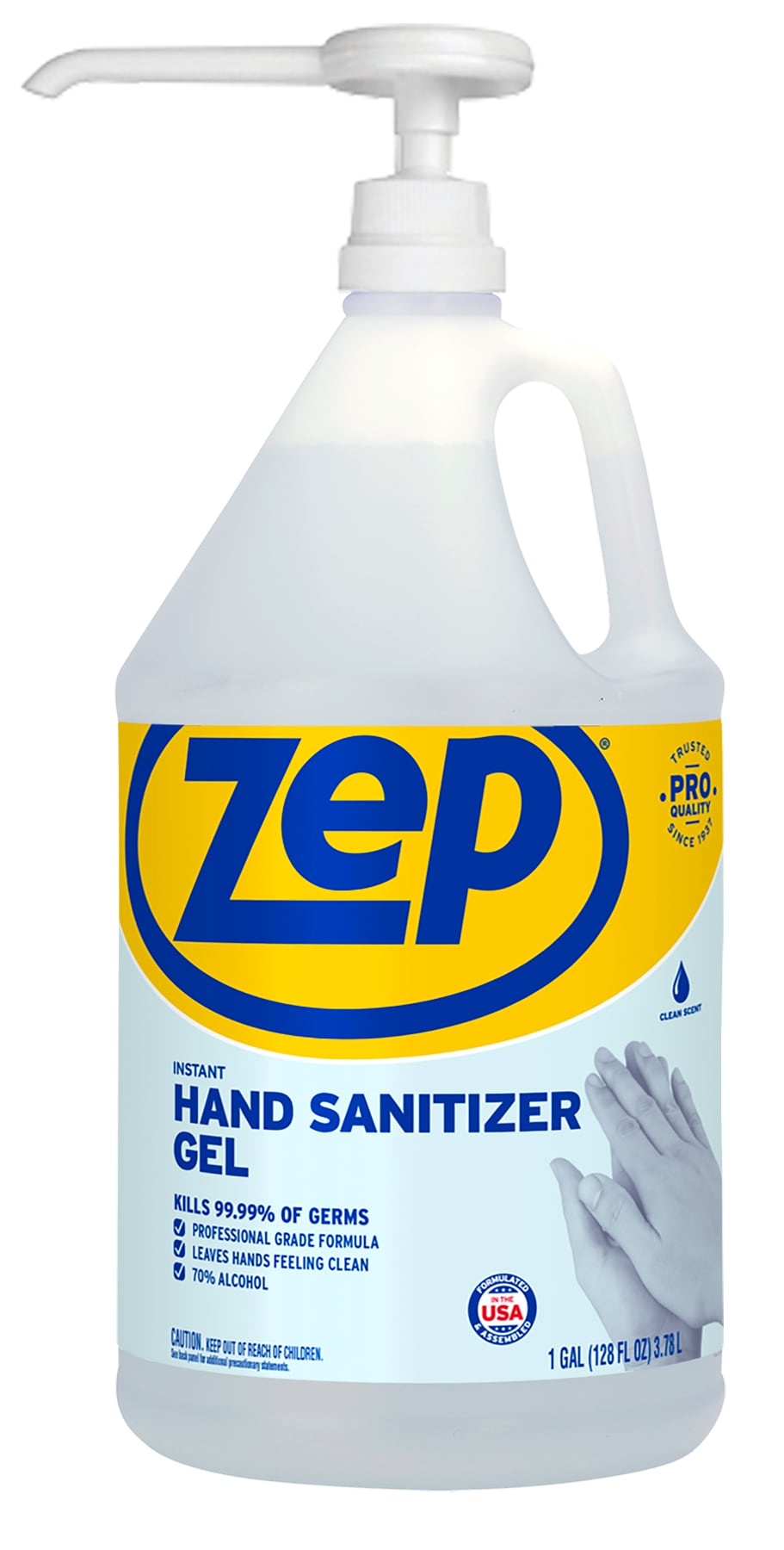 Zep 128-oz Hand Sanitizer Bottle Gel in the Hand Sanitizers department at