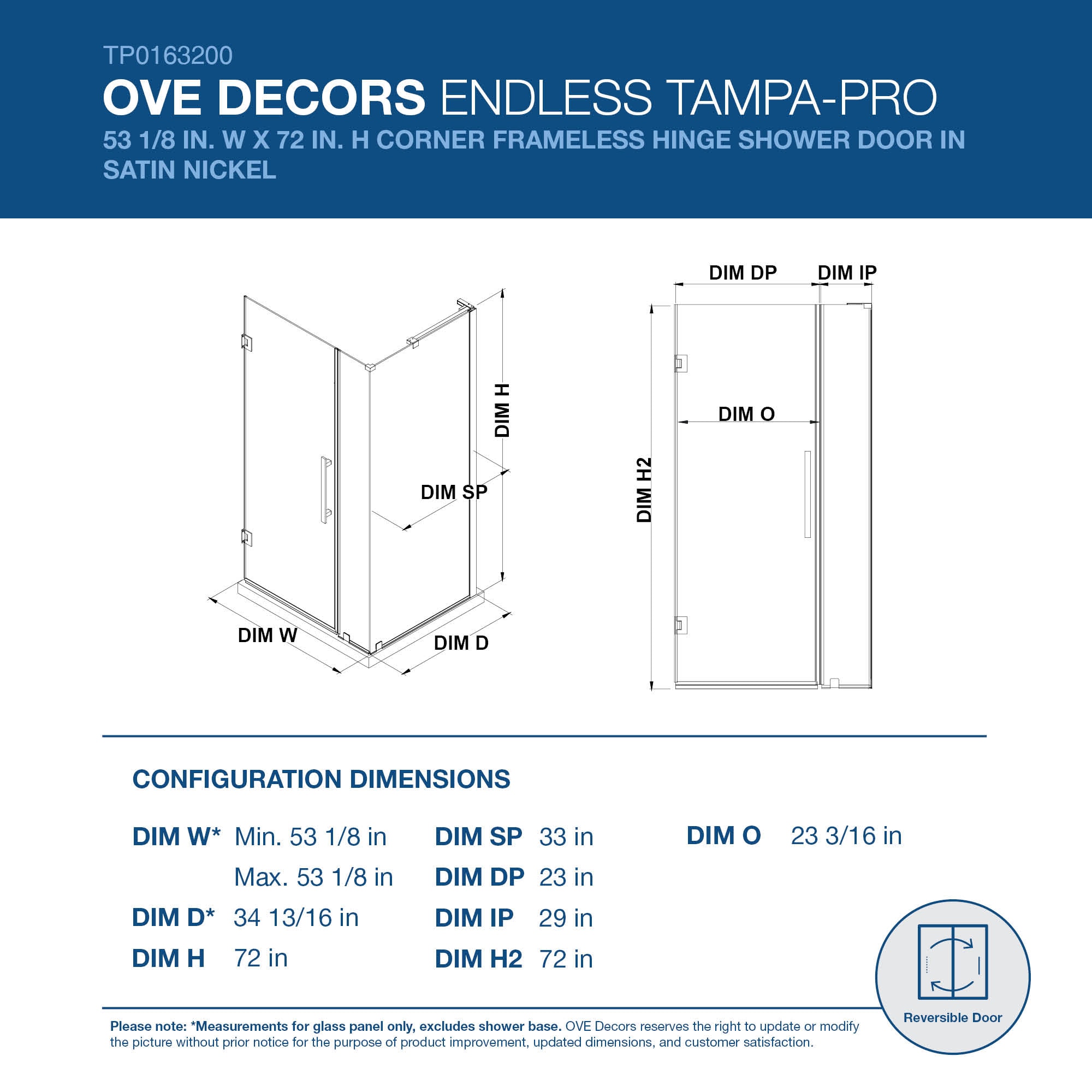 OVE Decors 828796053747 Shower-Doors - View #16