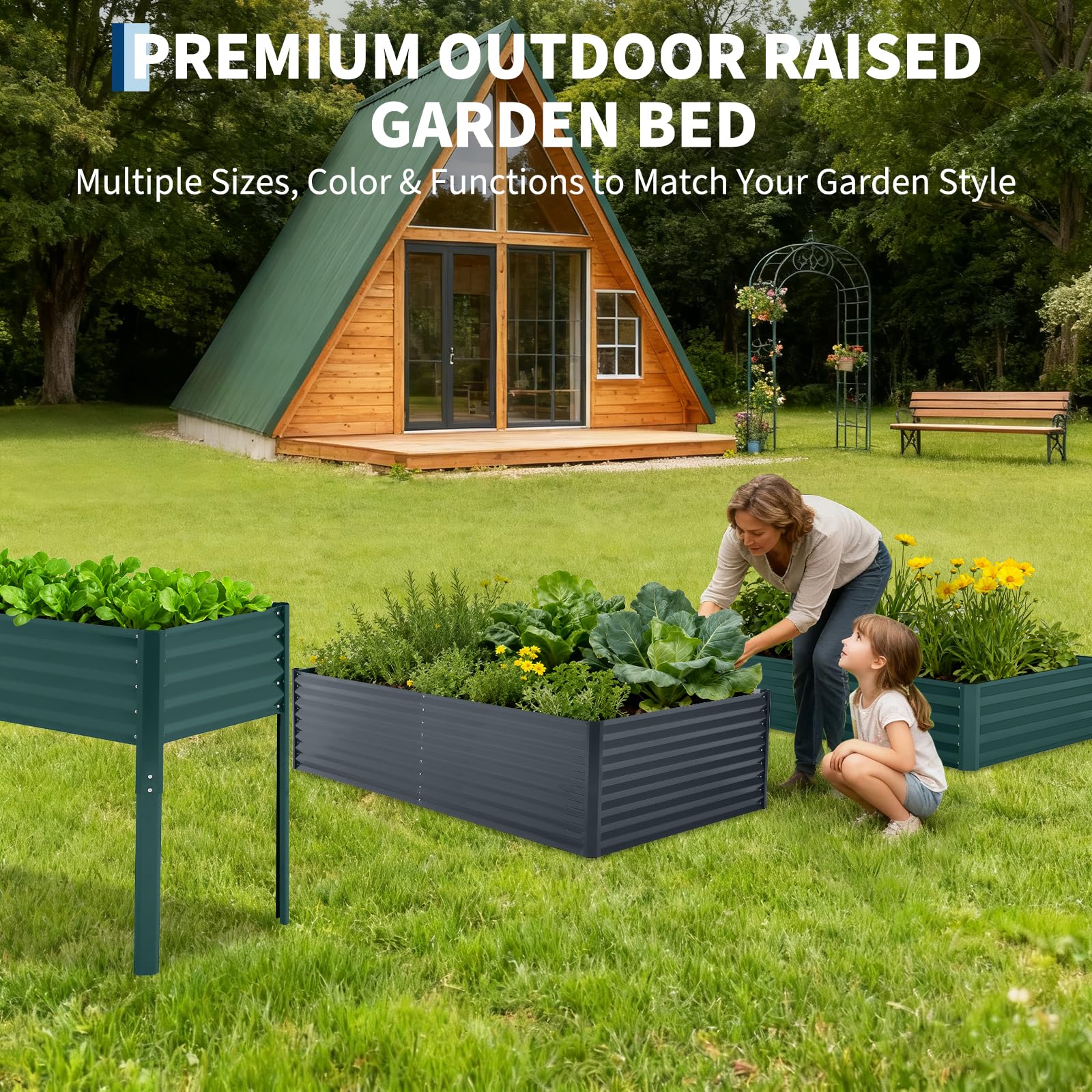 IdealHouse L460CECM96H Raised-Garden-Beds - View #4