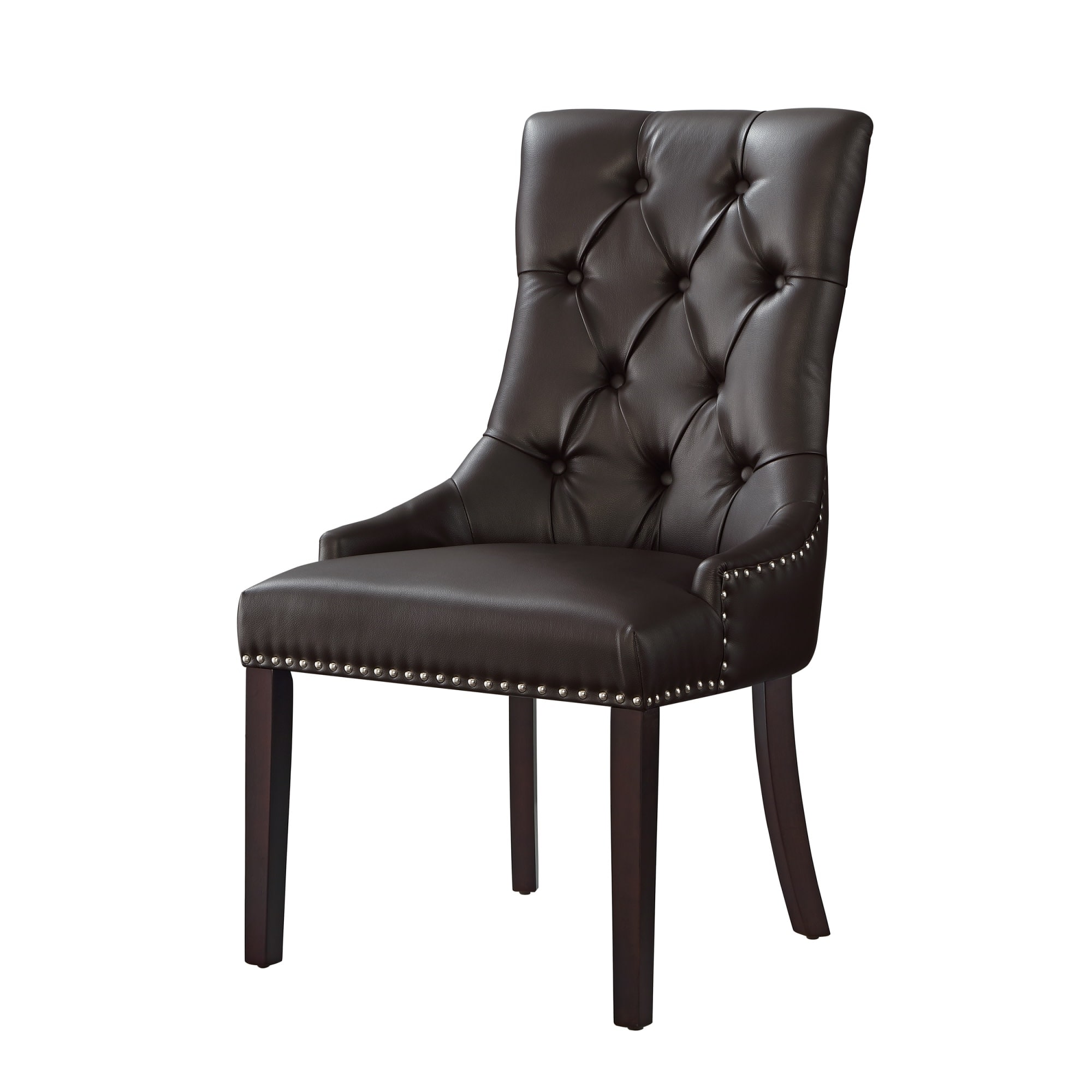 Inspired Home AD86-01EO2-LS Set of 2 Autumn Contemporary/Modern Upholstered Dining Side Chair (Metal Frame)