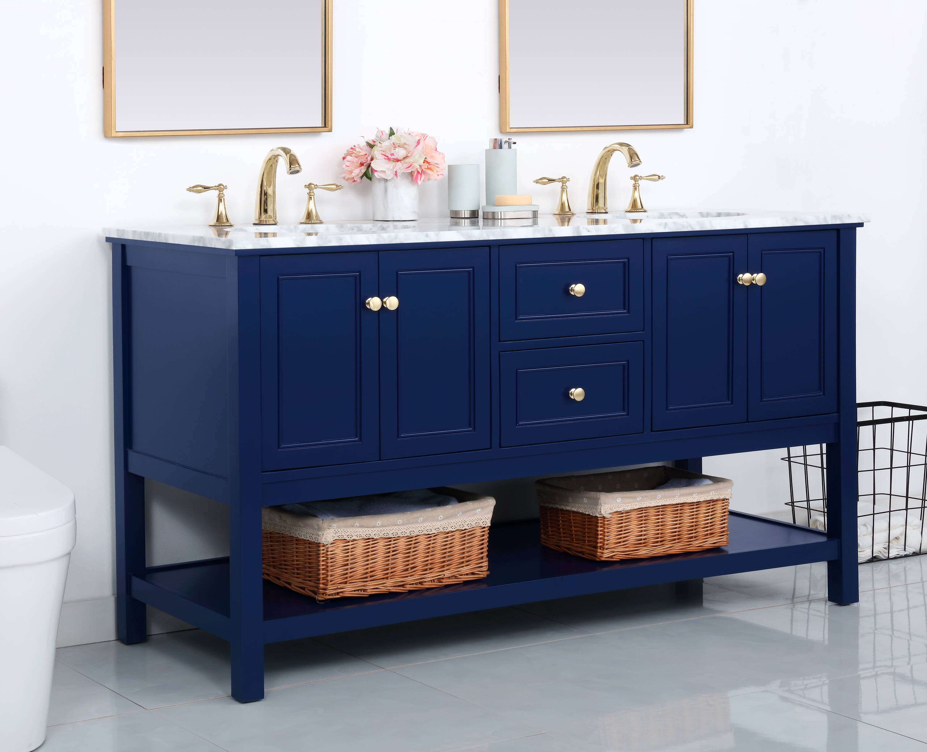 Elegant Decor HF81180DBL Bath-Vanity-Combo - View #4