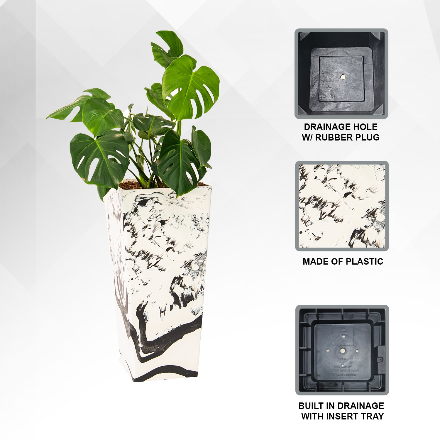 XBrand LW2664BW2 Planter-Window-Box - View #8